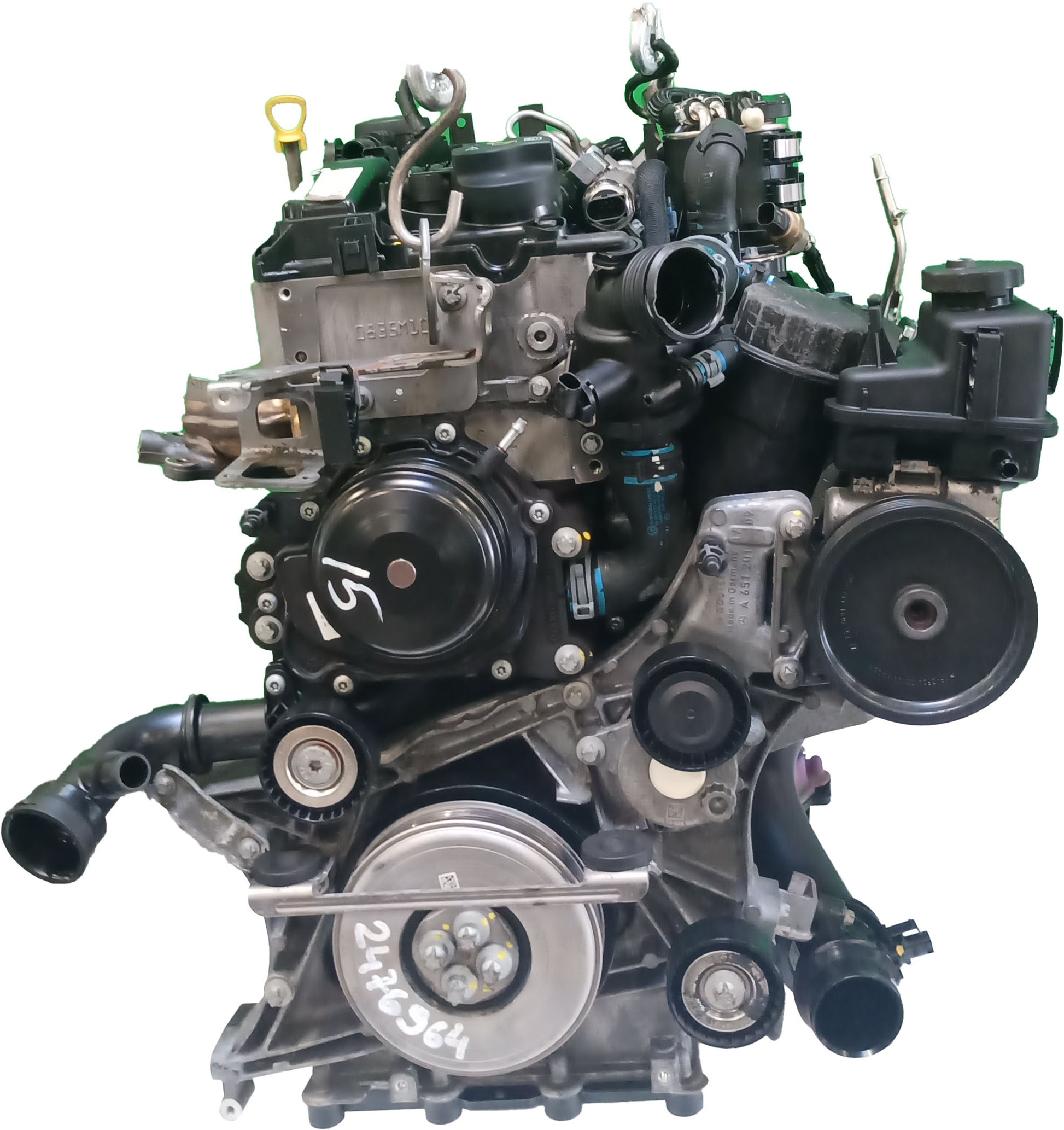 Moteur Mercedes SLC SLK R172 2,2 250 CDI d OM651.980 651.980 A6510109911 d'occasion - Moteur Auto Usagé
