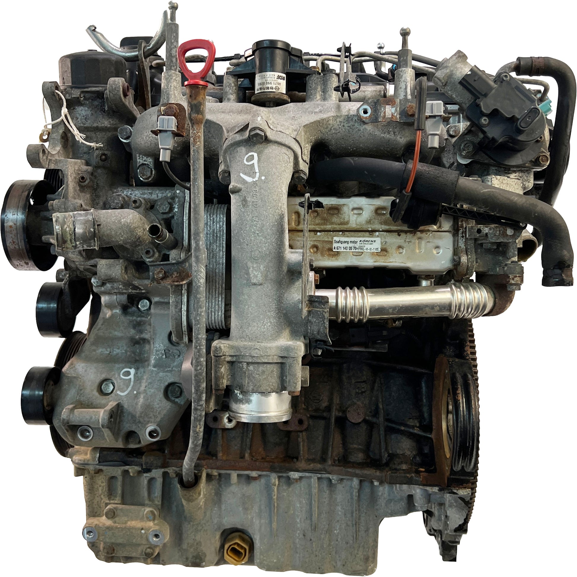 Moteur Ssangyong Korando CK Kyron 2,0 Xdi D20DT 671.950 d'occasion - Moteur Auto Usagé