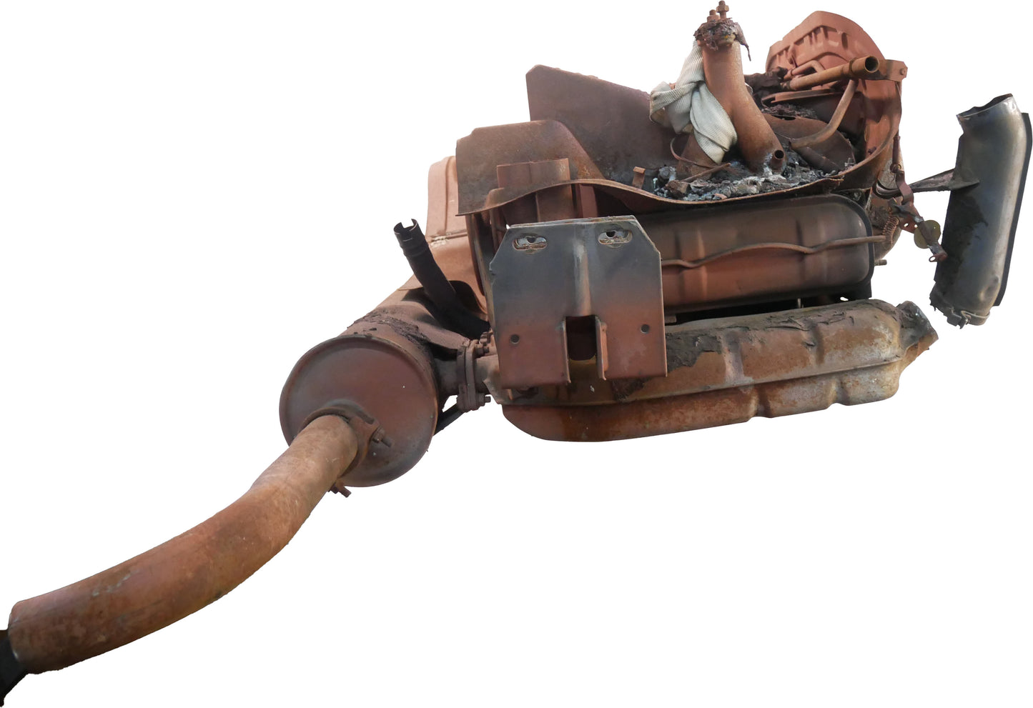 Moteur défectueux VW Volkswagen Transporter T2 1,8 essence AP d'occasion - Moteur Auto Usagé