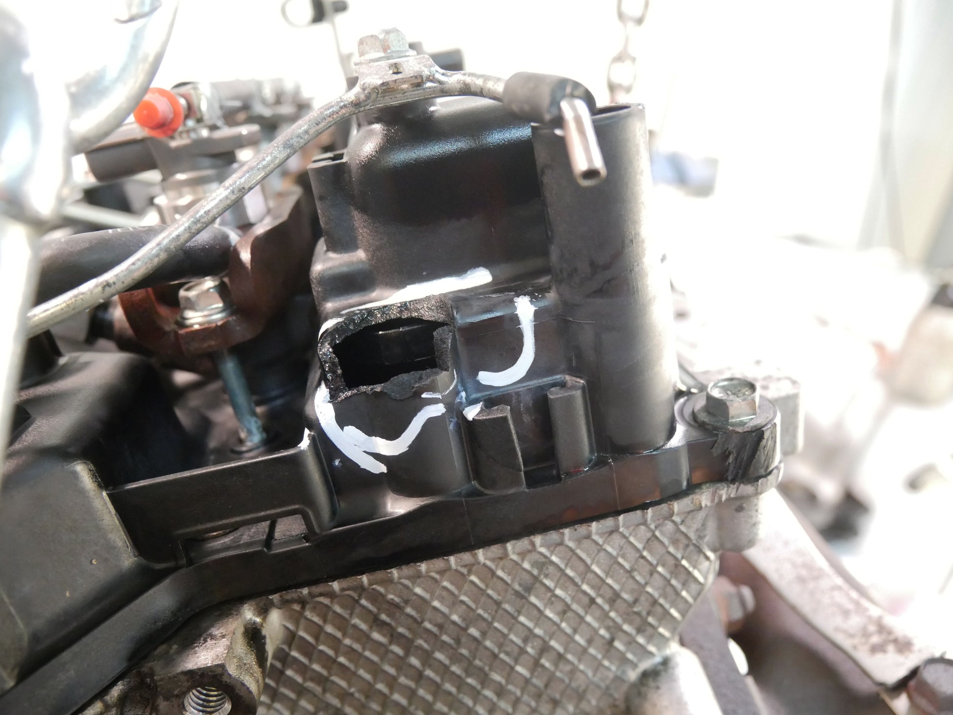 Moteur Mitsubishi L200 KJ 2,4 DI-D 4WD 4N15 1000D105 d'occasion - Moteur Auto Usagé