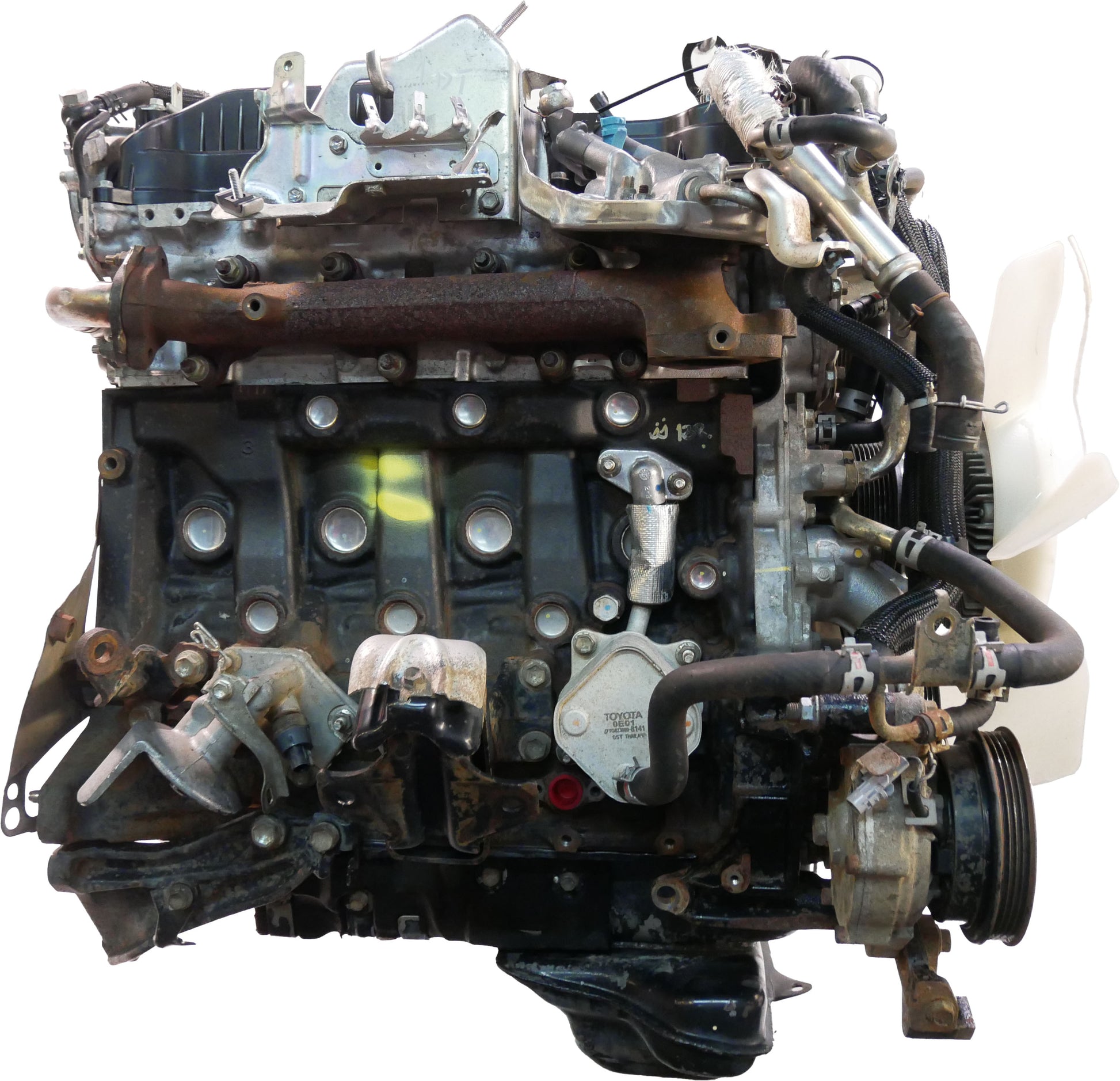 Moteur Toyota Hilux Mk8 VIII 2,4 D 4WD 2GD 2GD-FTV 190000E090 d'occasion - Moteur Auto Usagé