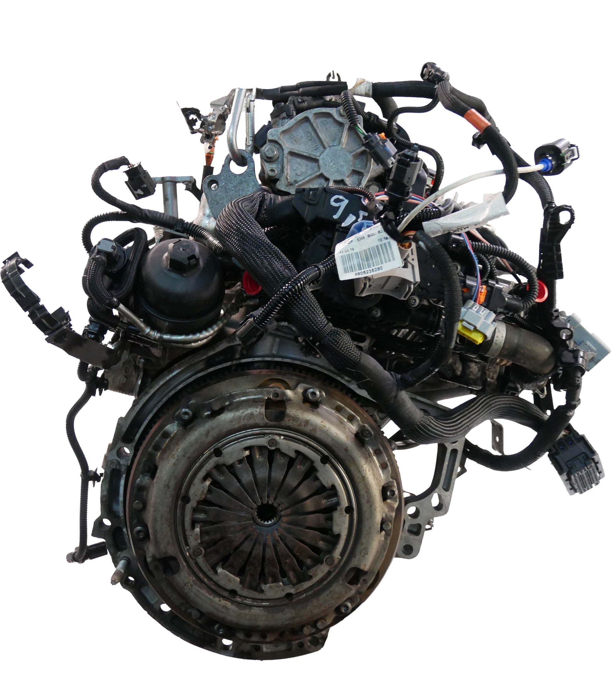 Moteur Citroën Peugeot Berlingo 1,6 BlueHDi BHY BH02 DV6FD 1611138680 d'occasion - Moteur Auto Usagé