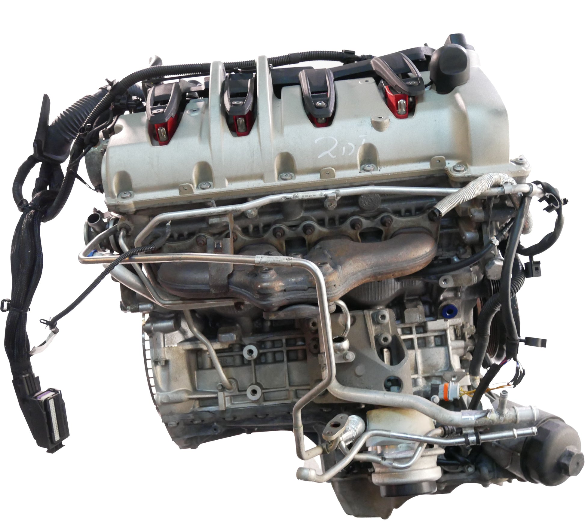 Moteur Porsche Cayenne 4,8 V8 Turbo M48.52 48.52 M48 94810095200 94810095260 d'occasion - Moteur Auto Usagé
