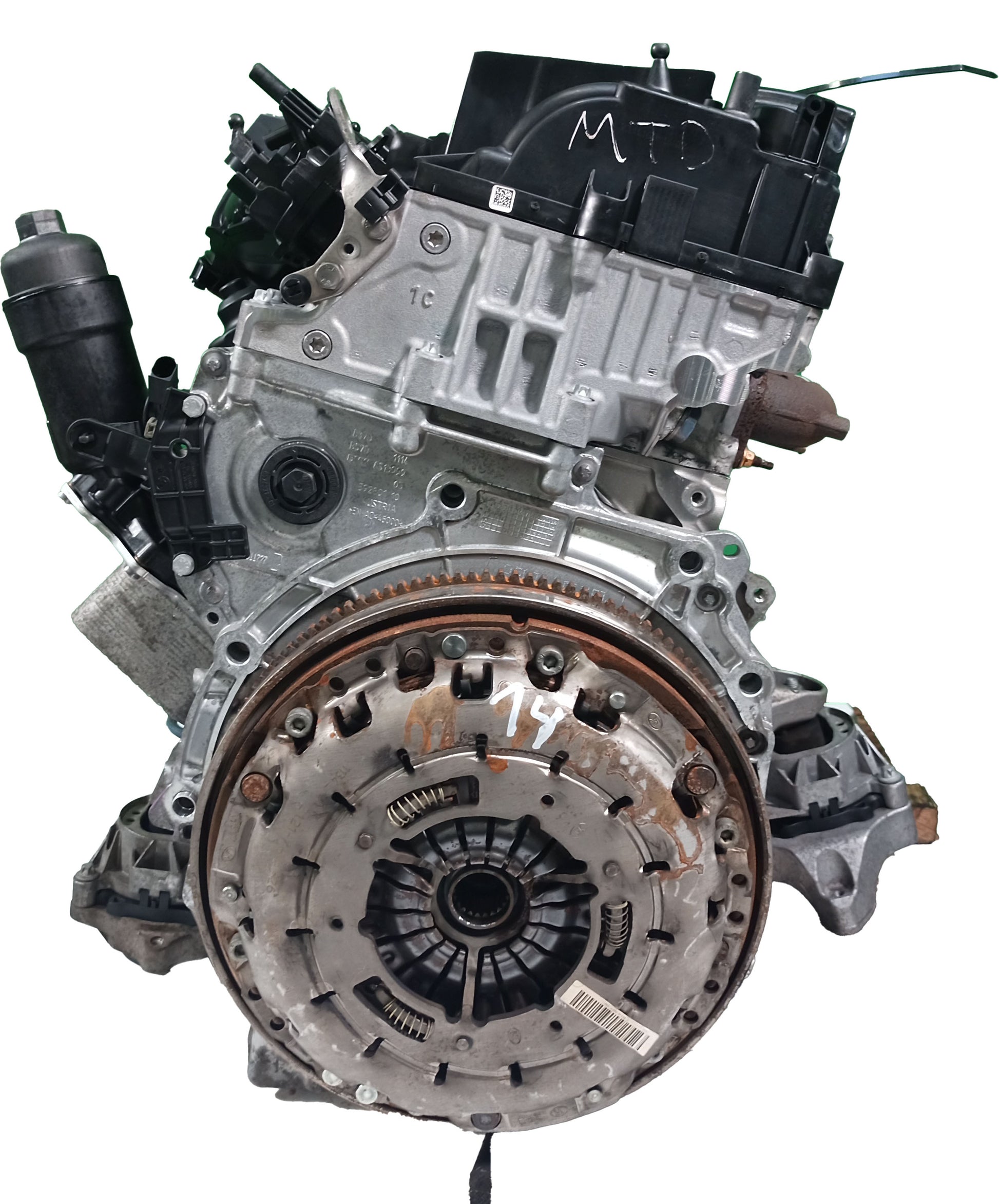 Moteur pour BMW 1,5 116d 116 d B37D15A B37U 11002455607 d'occasion - Moteur Auto Usagé