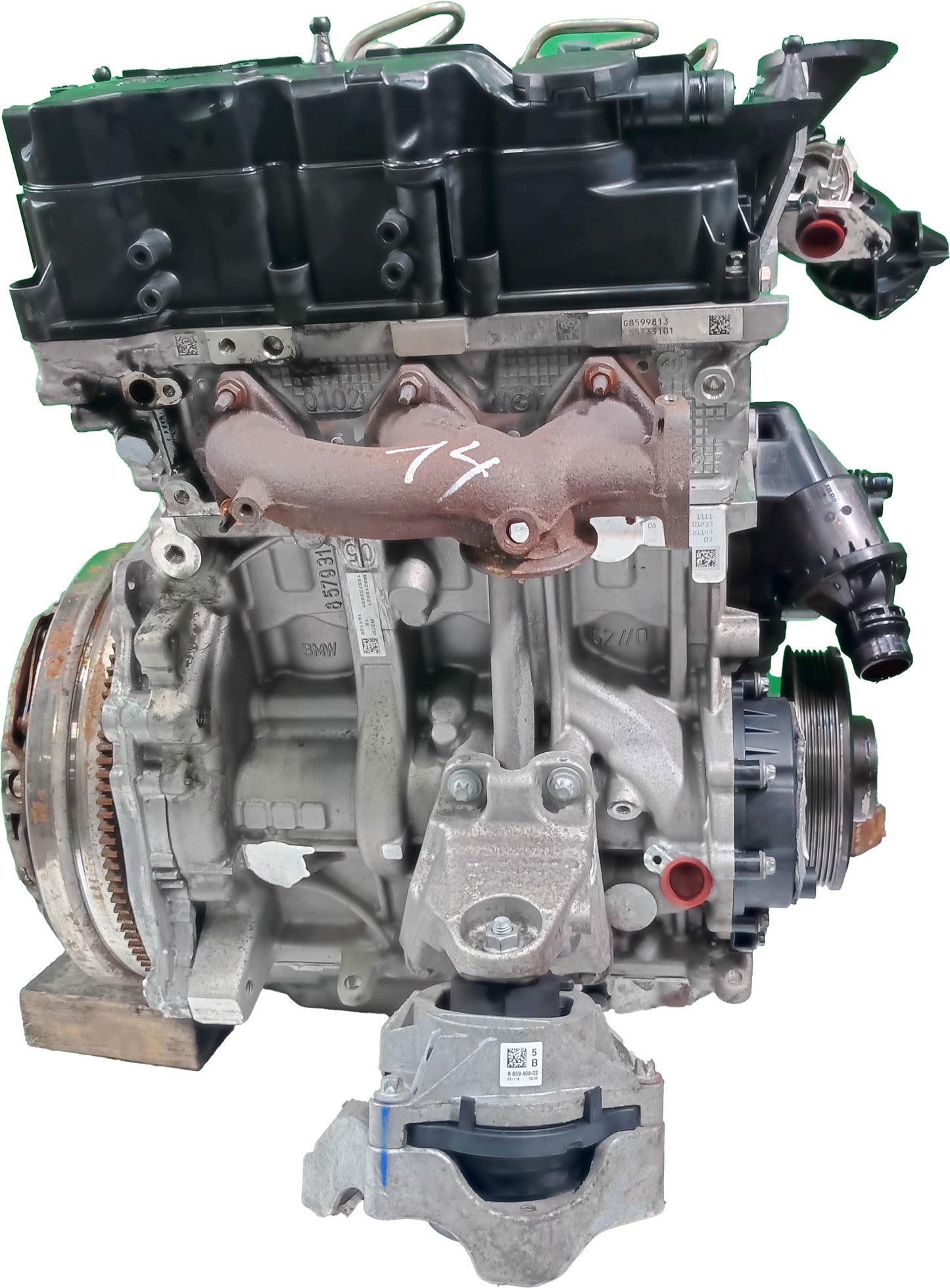 Moteur pour BMW 1,5 116d 116 d B37D15A B37U 11002455607 d'occasion - Moteur Auto Usagé