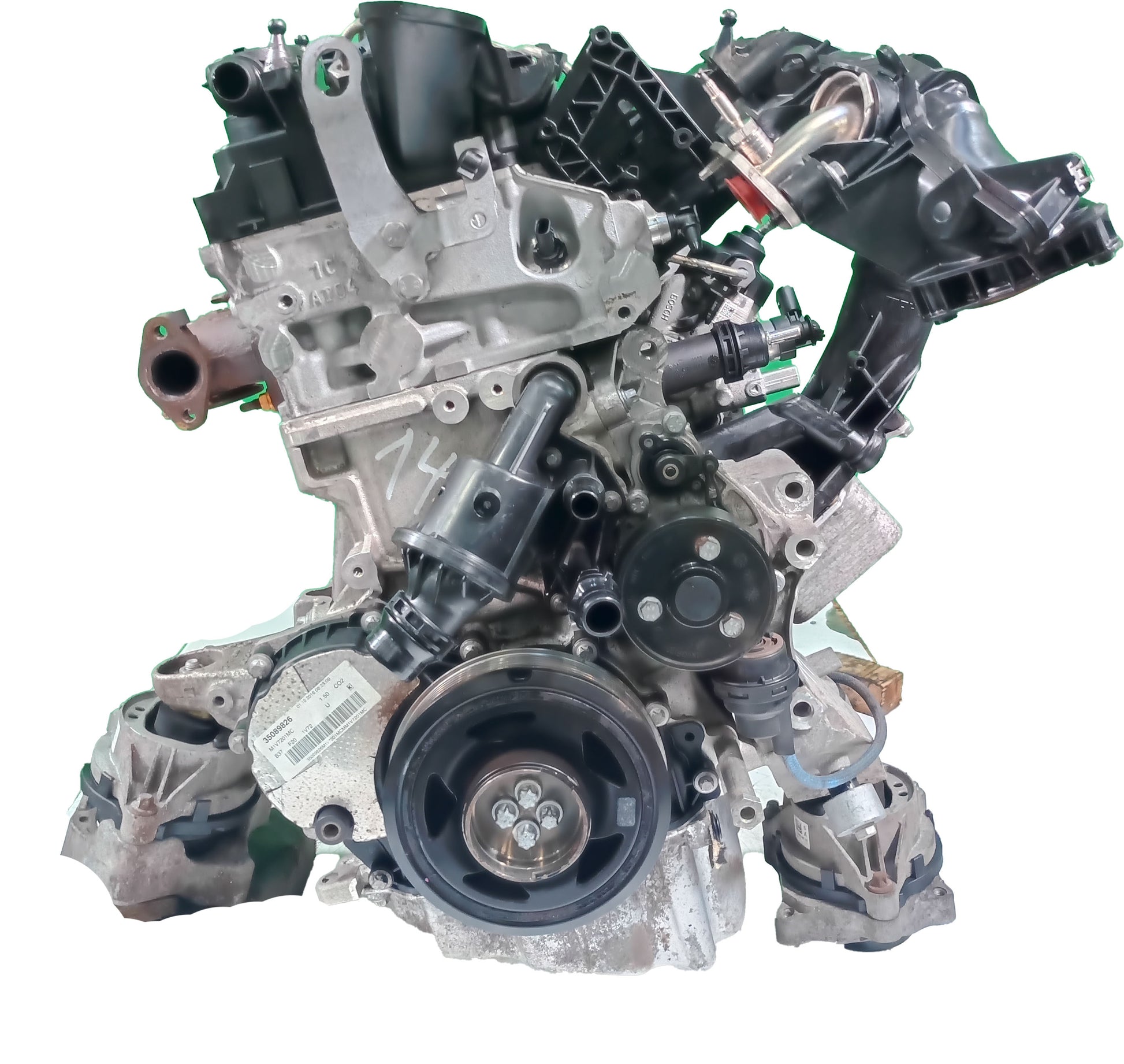 Moteur pour BMW 1,5 116d 116 d B37D15A B37U 11002455607 d'occasion - Moteur Auto Usagé