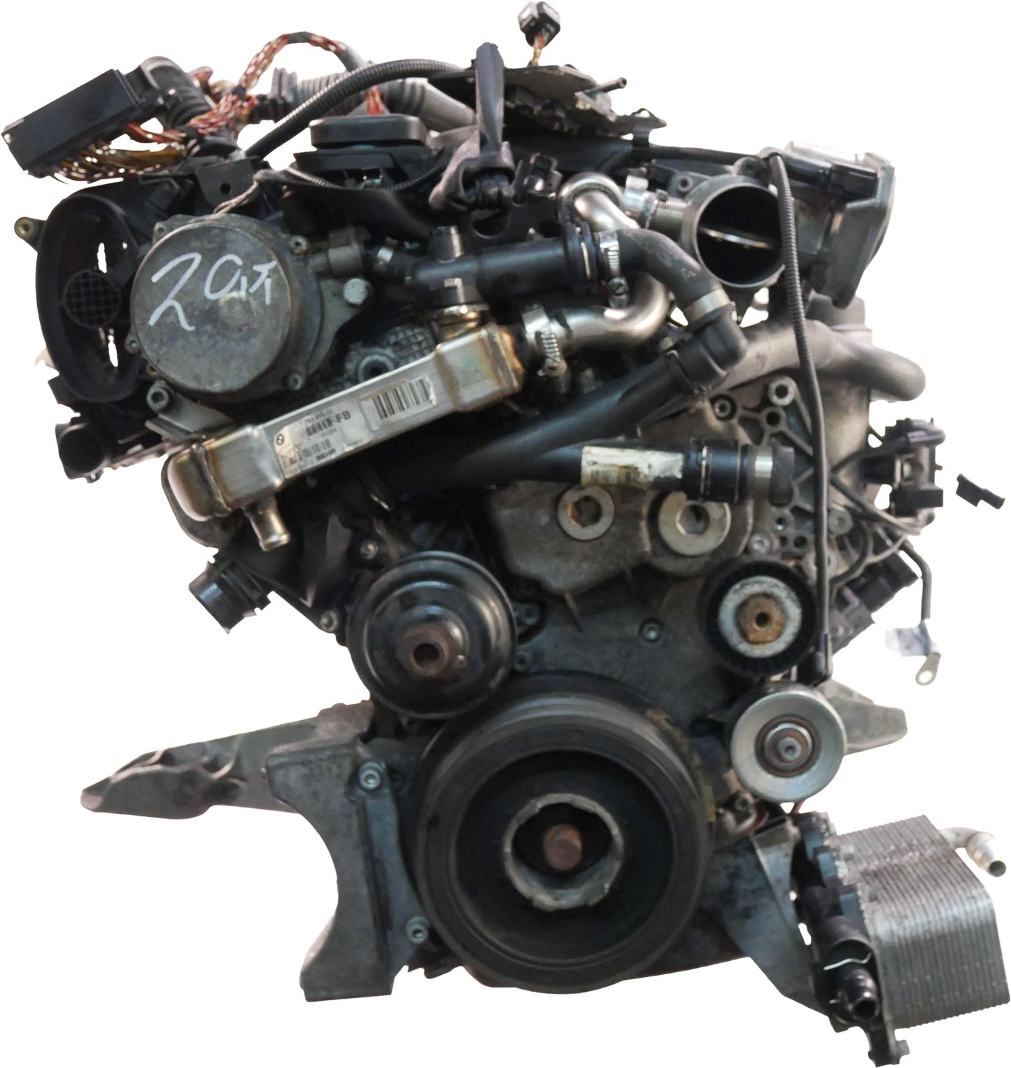 Moteur BMW Série 5 E60 E61 2,0 520 d 204D4 M47D20 M47 d'occasion - Moteur Auto Usagé