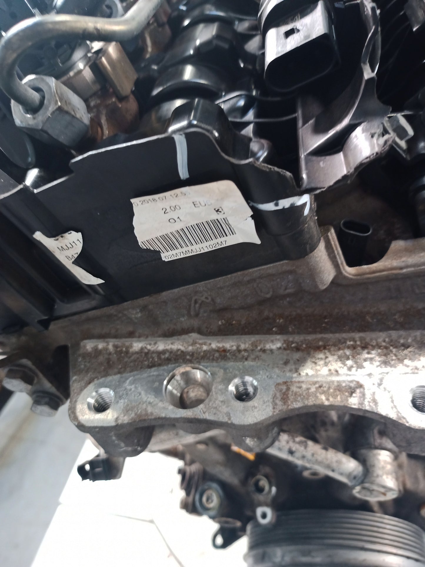 Moteur pour BMW 2,0 220d B47C20B B47 11002452716 d'occasion - Moteur Auto Usagé