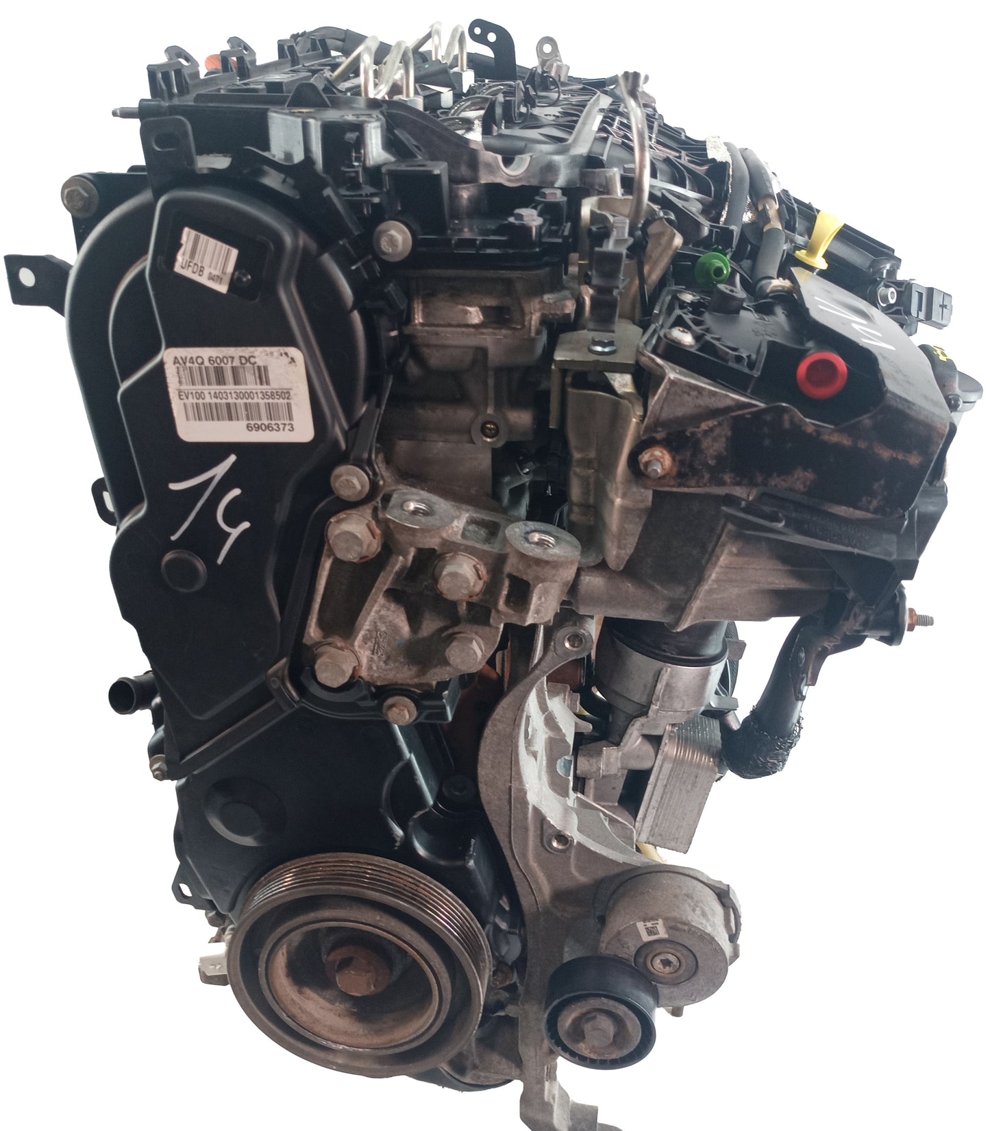 Moteur d'occasion Ford Focus 2.0L – UFDB-C20DD0X/9M5Q-6006-BD – 2013