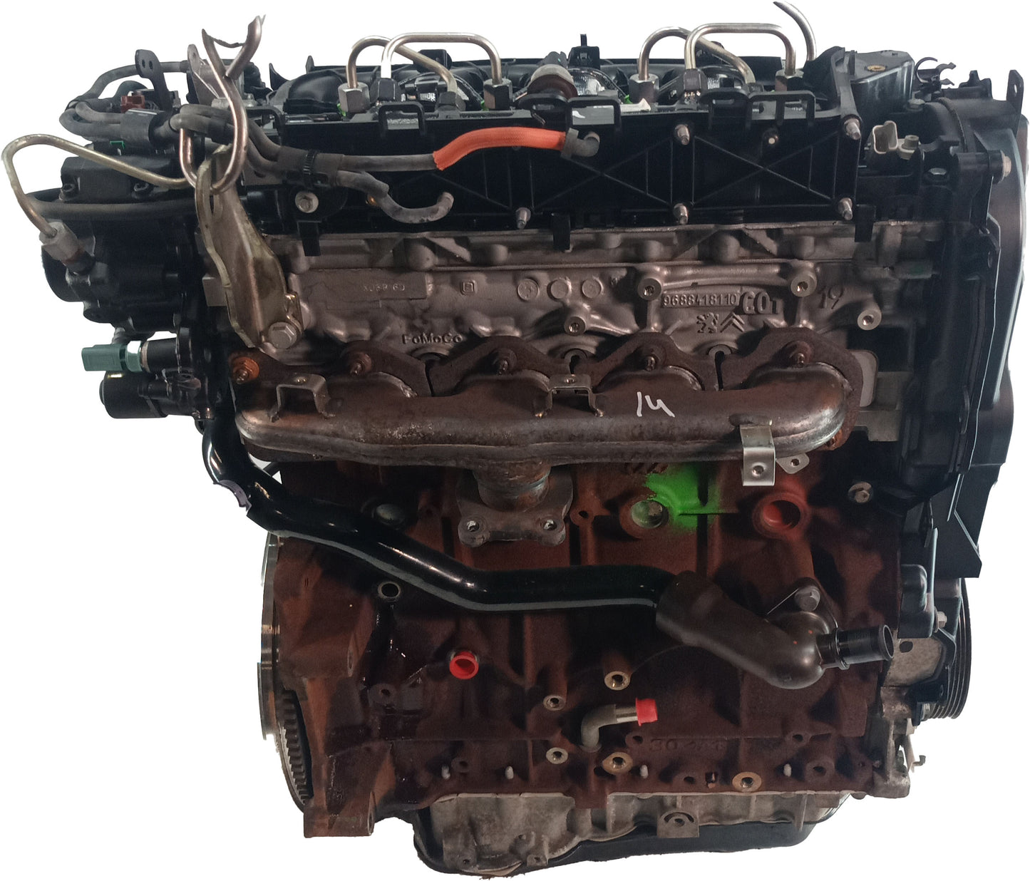 Moteur Ford Focus 2,0 TDCI Diesel UFDB C20DD0X 9M5Q-6006-BD d'occasion - Moteur Auto Usagé