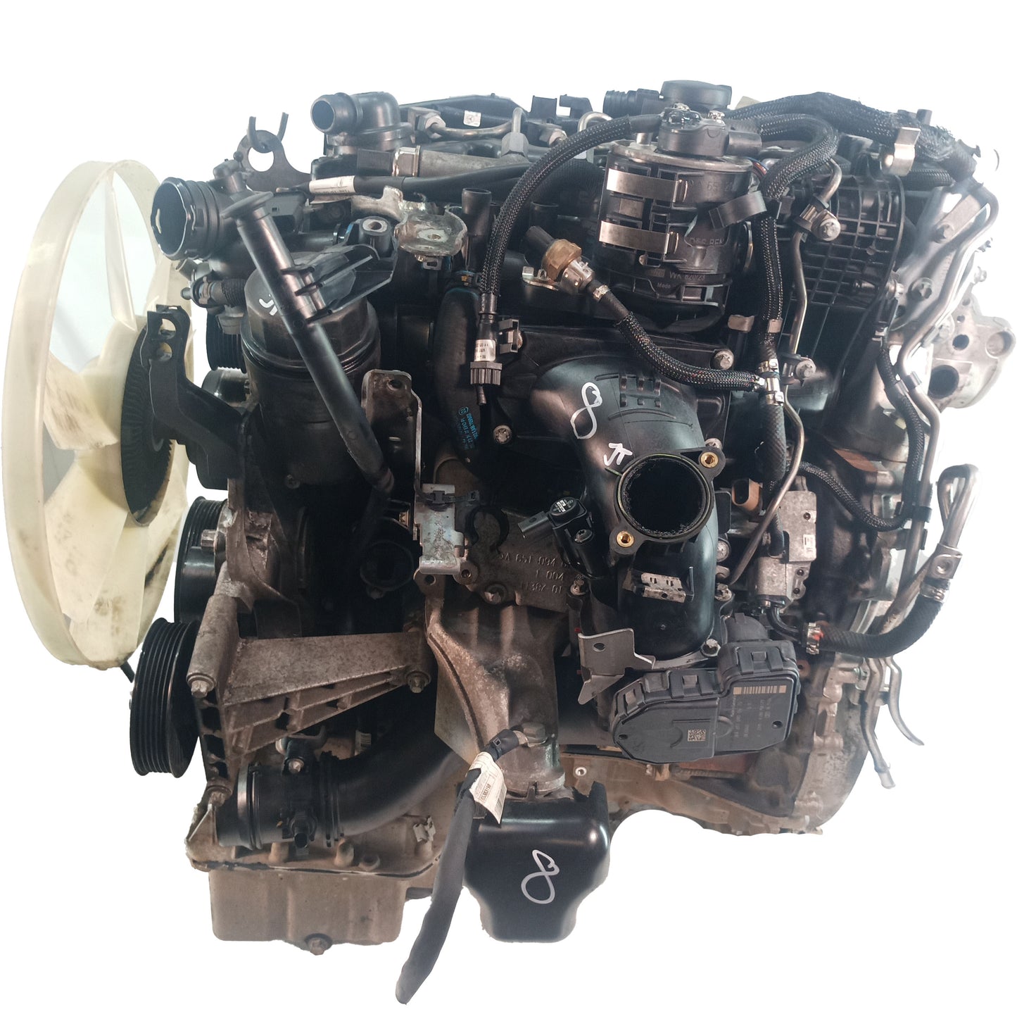 Moteur d'occasion Mercedes Sprinter 2.2L – 651.958-OM651/A6510104120 – 2019