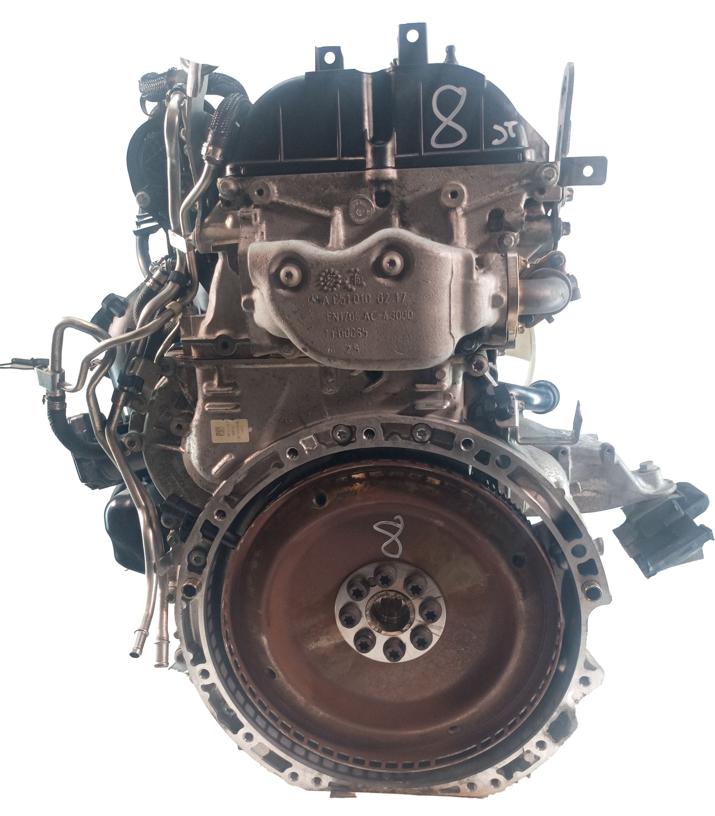 Moteur pour Mercedes 2,2 CDI 211 214 Euro 6 651.958 OM651 A6510104120 d'occasion - Moteur Auto Usagé