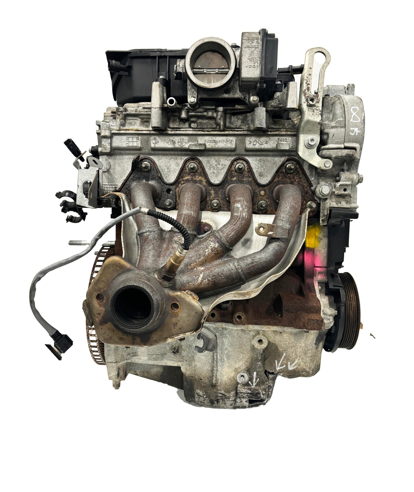 Moteur pour Renault 1,6 16V essence K4M831 K4M 7701478189 d'occasion - Moteur Auto Usagé