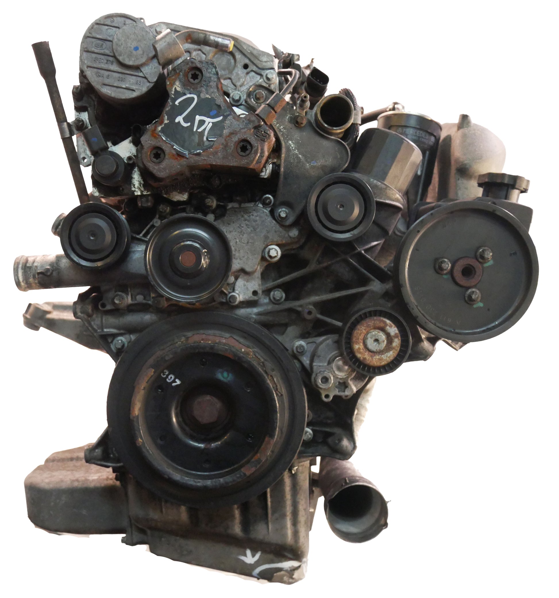 Moteur Mercedes Classe S W220 3,2 CDI 320 OM648.960 648.960 A6480103700 d'occasion - Moteur Auto Usagé