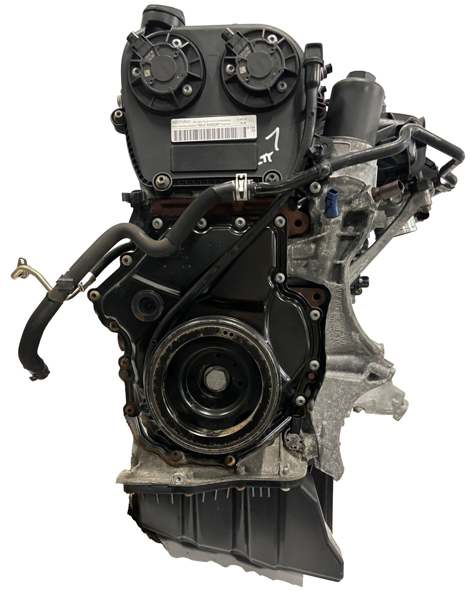 Moteur Audi A4 B9 A5 2,0 40 TFSI Hybride DLVA DLV 06L100033S 56.000km d'occasion - Moteur Auto Usagé