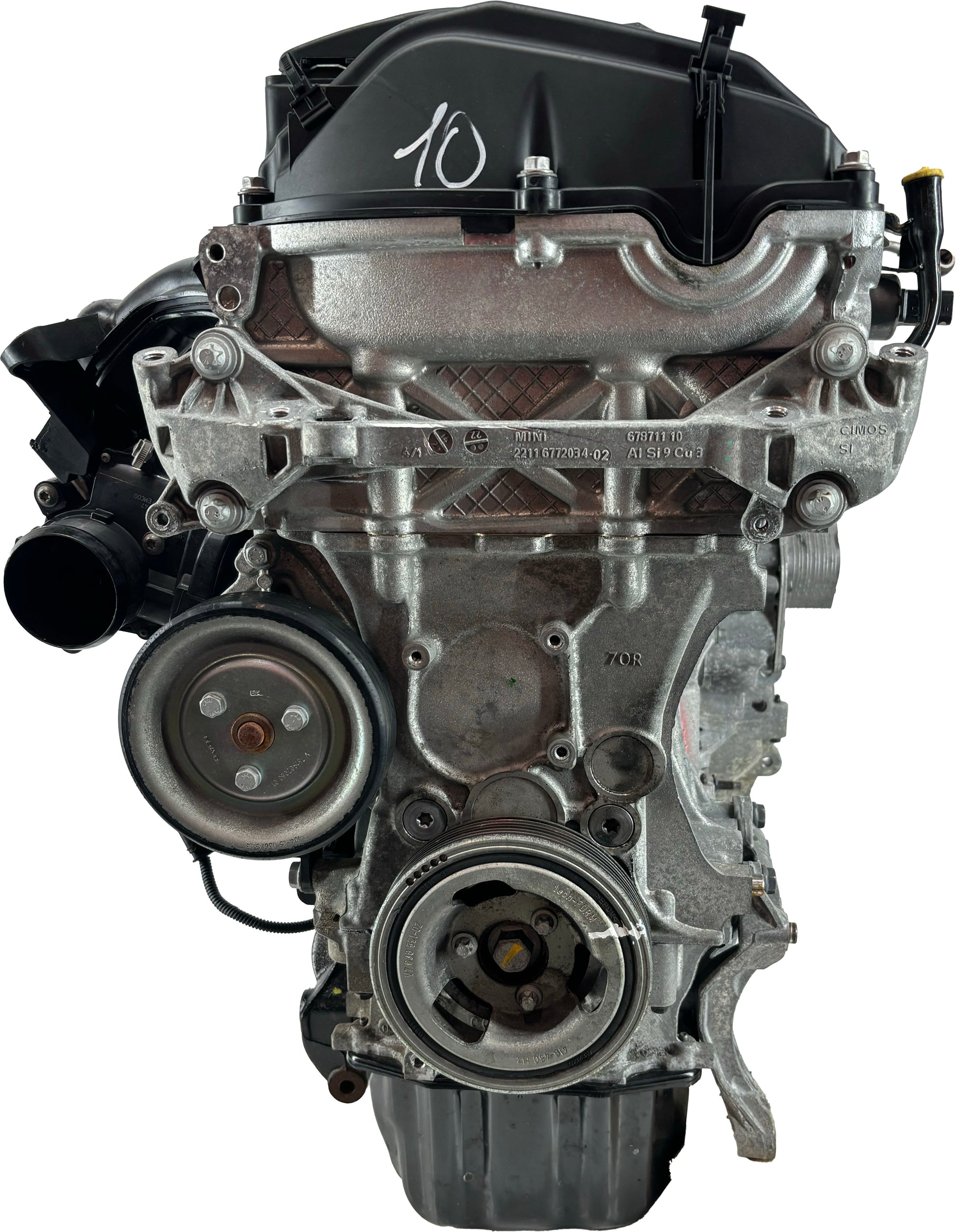 Moteur pour Mini 1,6 essence N18B16A 1002348328 d'occasion - Moteur Auto Usagé