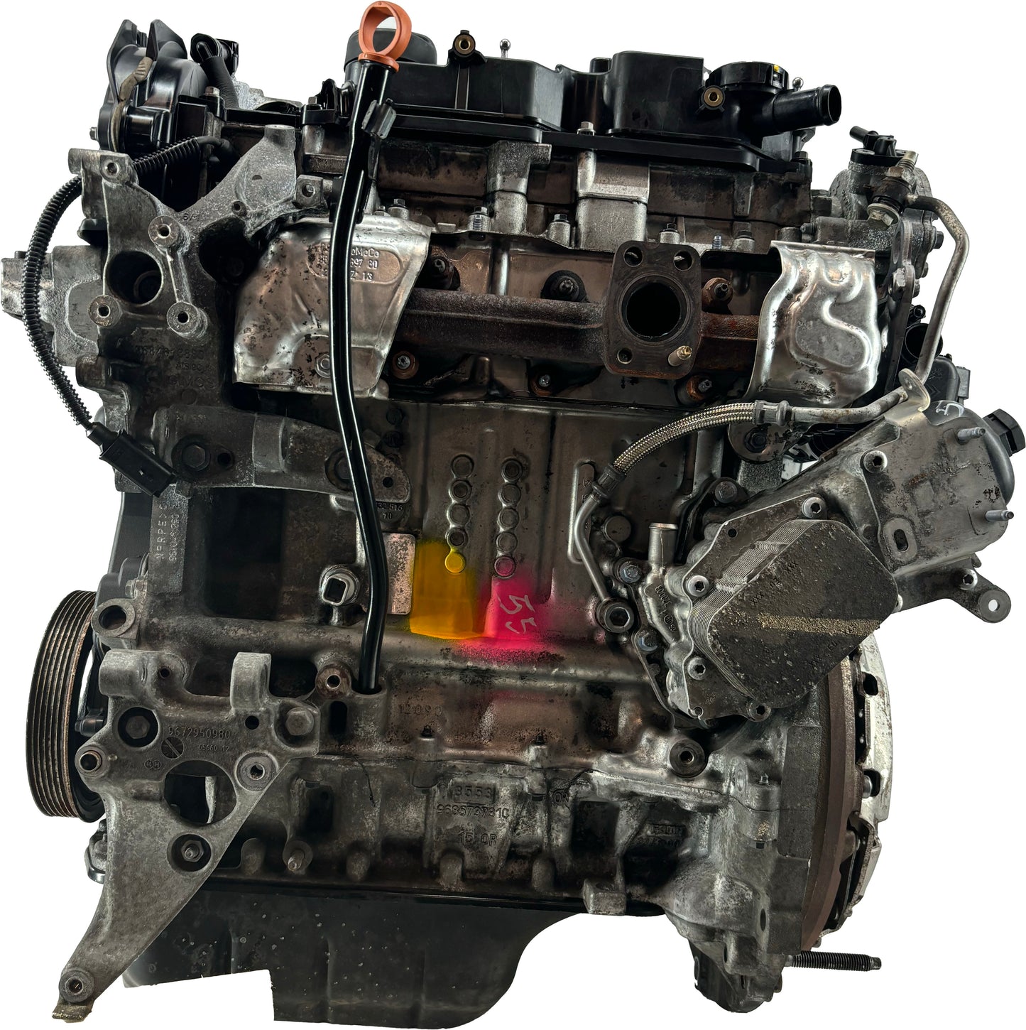 Moteur pour Citroen 1,6 HDi 9HP DV6D 0139XC d'occasion - Moteur Auto Usagé