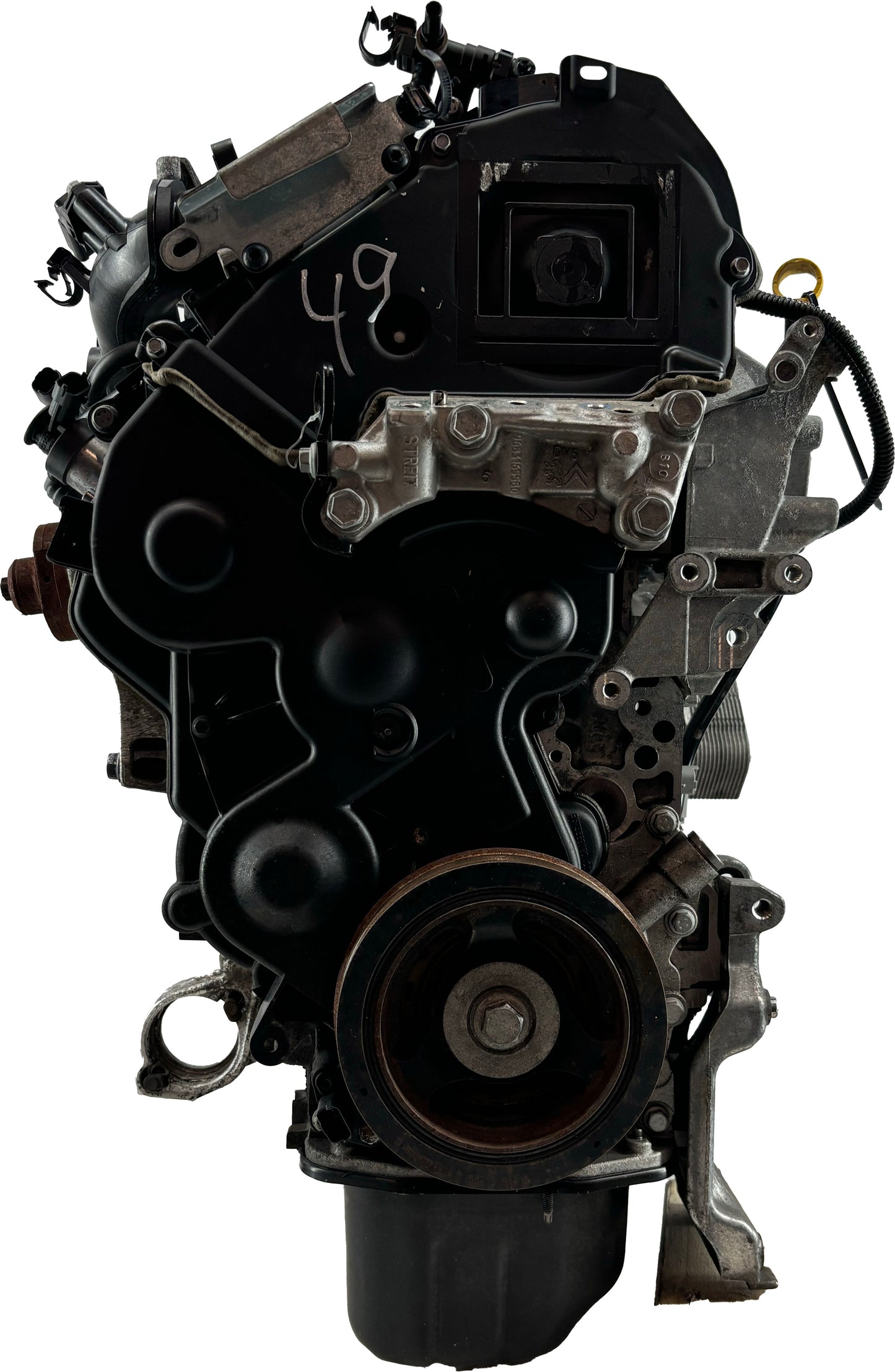 Moteur pour Citroen 1,6 HDi 9HP DV6D 9H06 0139WX d'occasion - Moteur Auto Usagé