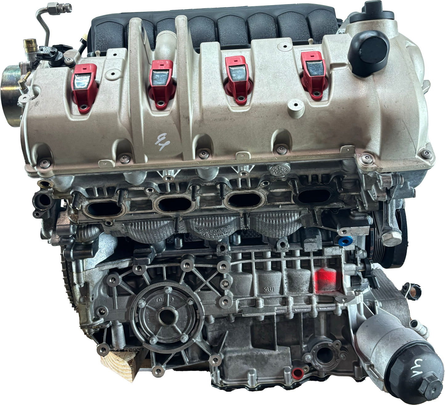 Moteur Pour Porsche Panamera Turbo 4,8 V8 Essence M48.70 48.70 94810097001 d'occasion - Moteur Auto Usagé