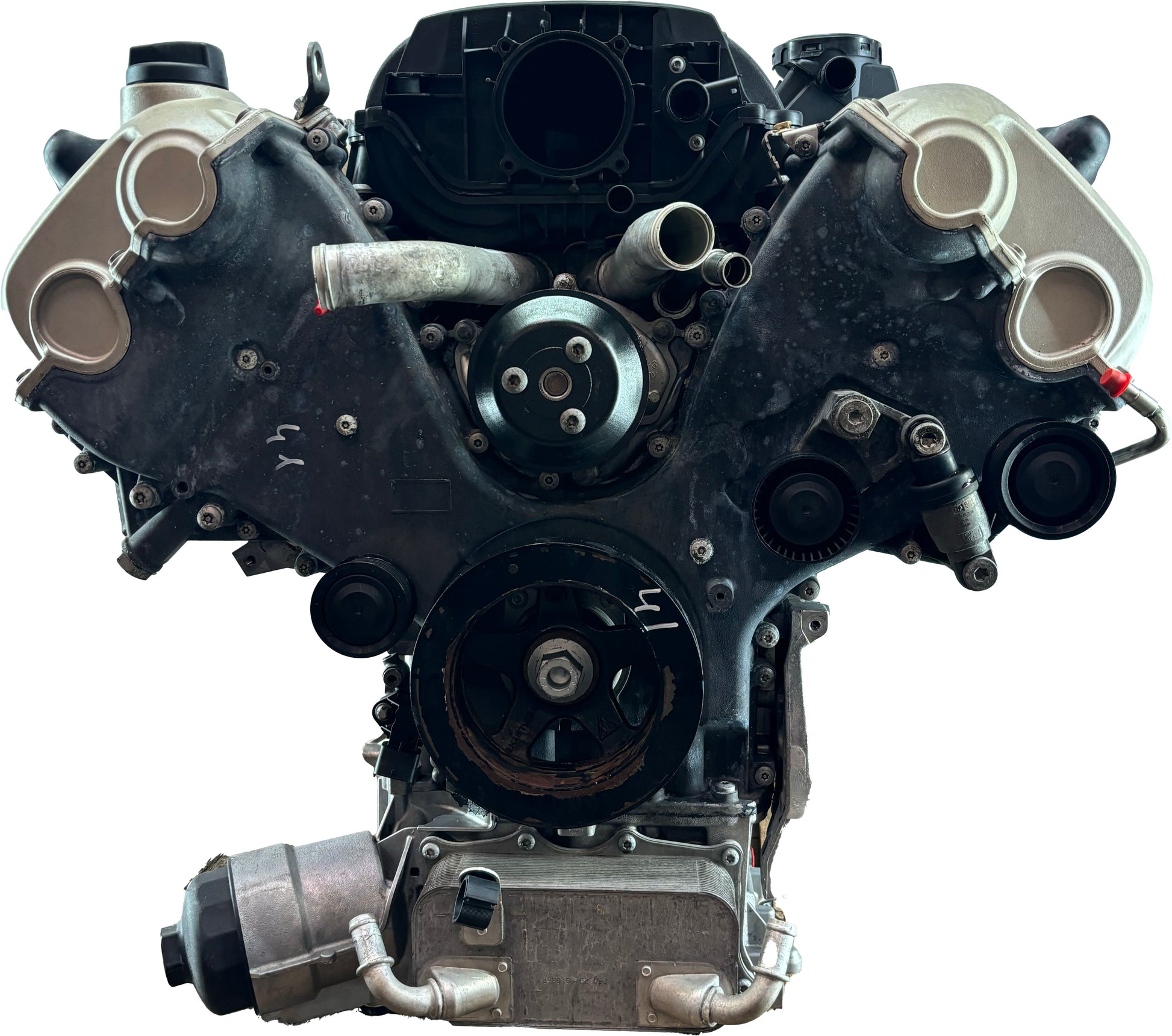 Moteur Pour Porsche Panamera Turbo 4,8 V8 Essence M48.70 48.70 94810097001 d'occasion - Moteur Auto Usagé