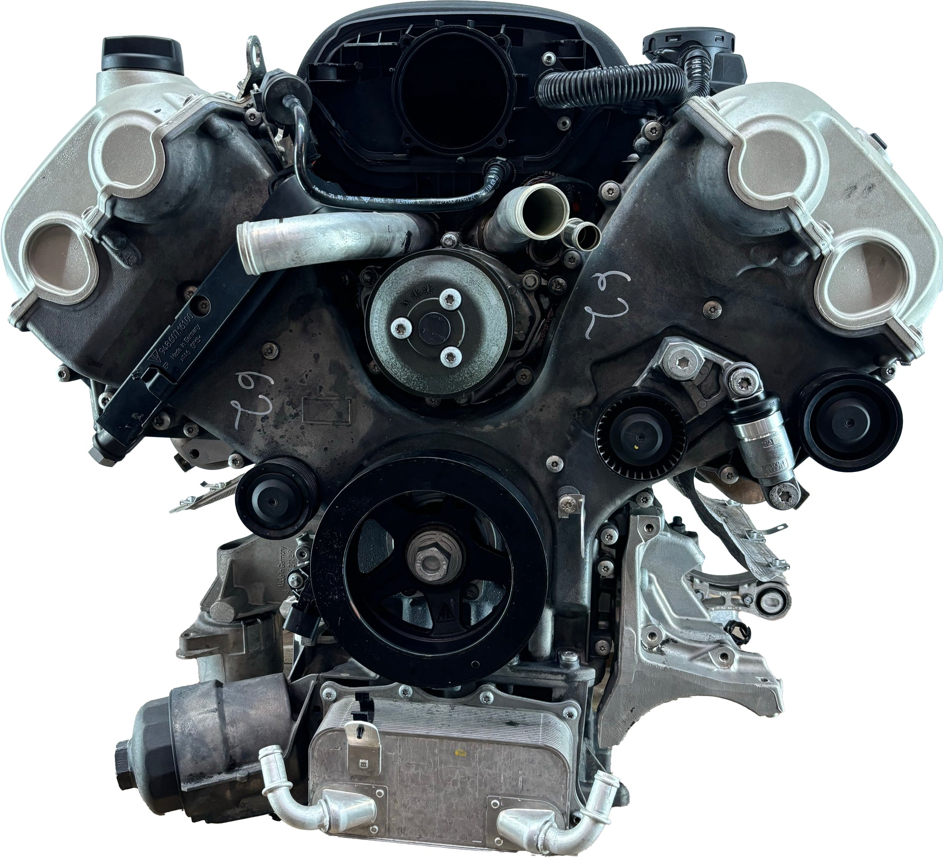 Moteur Pour Porsche Panamera 970 4,8 V8 M48.20 48.20 94810092001 d'occasion - Moteur Auto Usagé