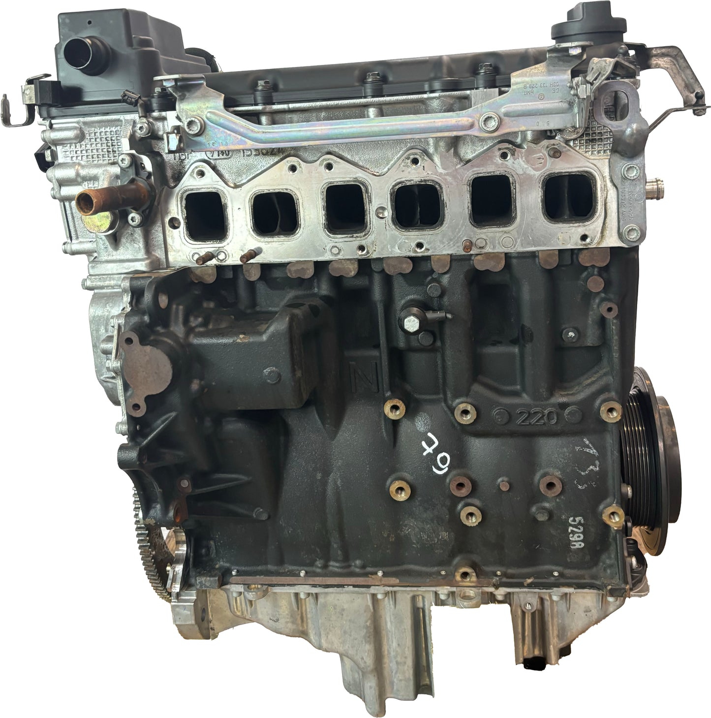 Moteur Pour VW Touareg 7P5 3,6 V6 FSI CGRA CGR 03H100037G d'occasion - Moteur Auto Usagé