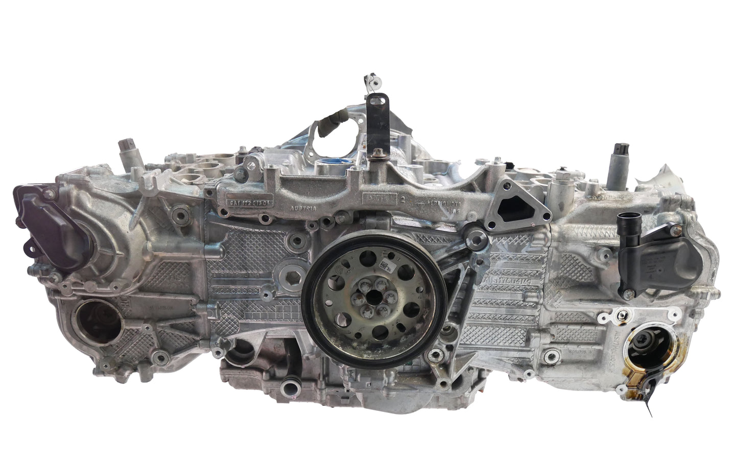 Moteur défectueux Porsche Cayman 3,8 GT4 DBXA MA1.24 MDB.XA 9A110092400 d'occasion - Moteur Auto Usagé