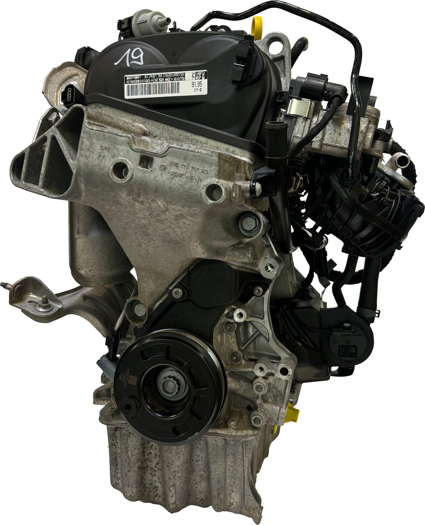 Moteur Audi Seat Skoda VW A3 1,0 TSI CHZD CHZ 04C100098E d'occasion - Moteur Auto Usagé