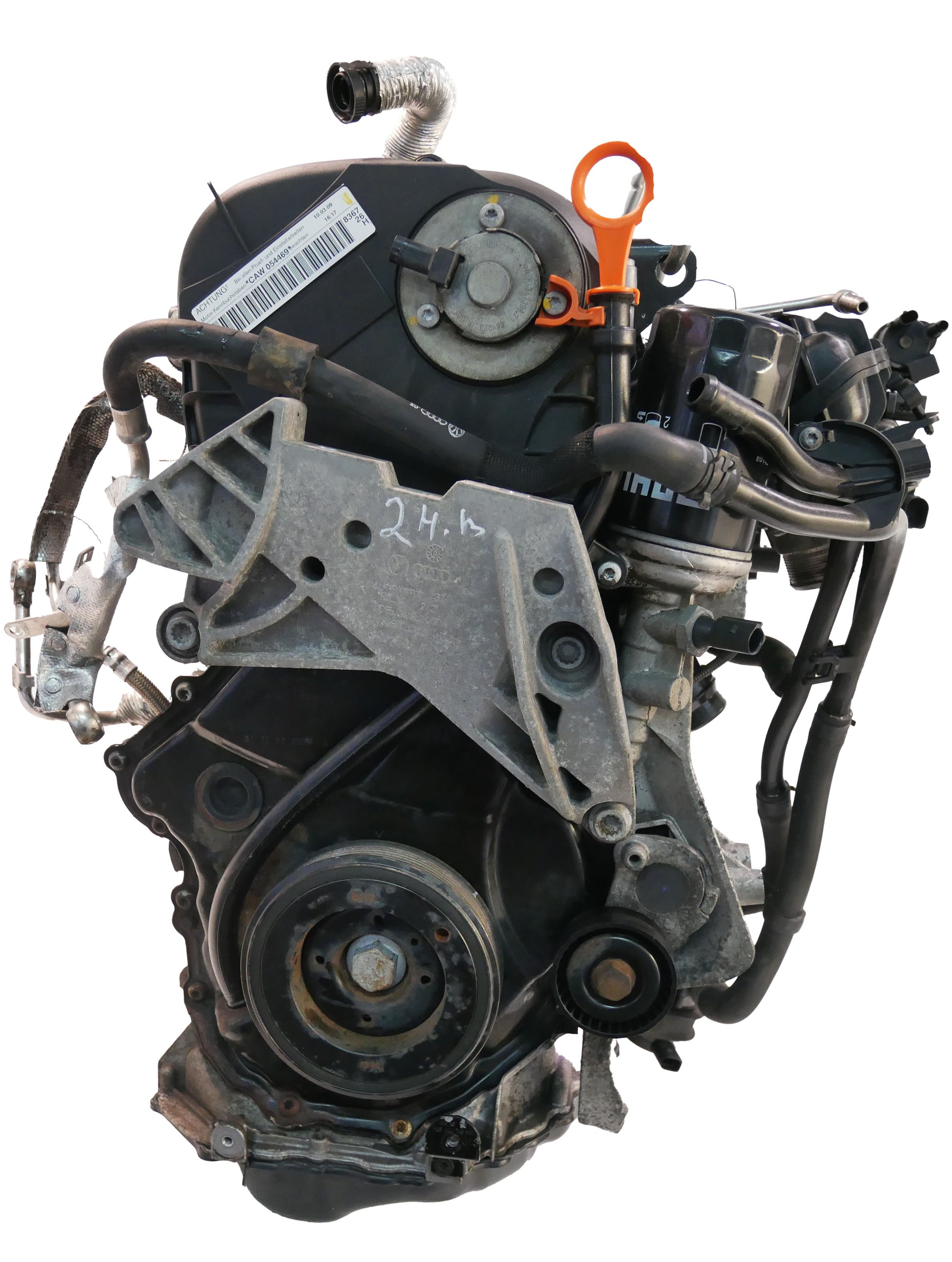 Moteur VW Scirocco 2,0 TFSI CAWB CAW 06J100035F 06J100035FX d'occasion - Moteur Auto Usagé