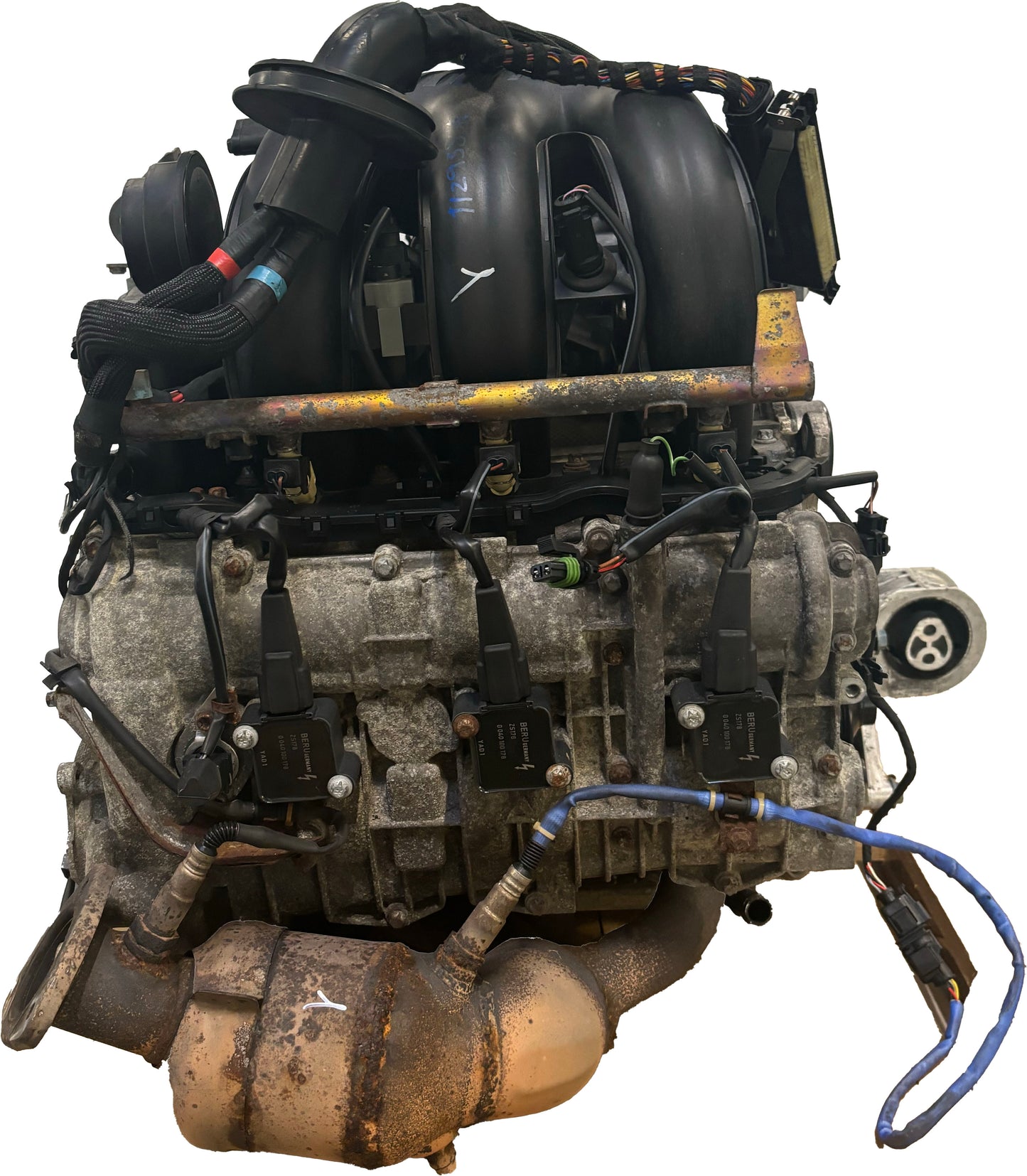 Moteur Pour Porsche Boxster 987 3,2 S Essence M96.26 98710092601 d'occasion - Moteur Auto Usagé