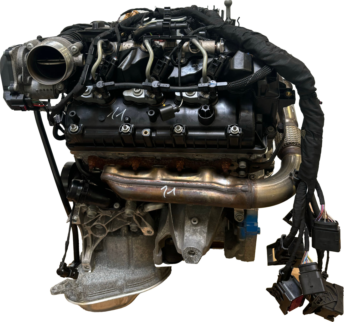 Moteur Pour Audi A8 4N2 3,0 50 TDI hybride léger DDVC DDV 059100040E d'occasion - Moteur Auto Usagé