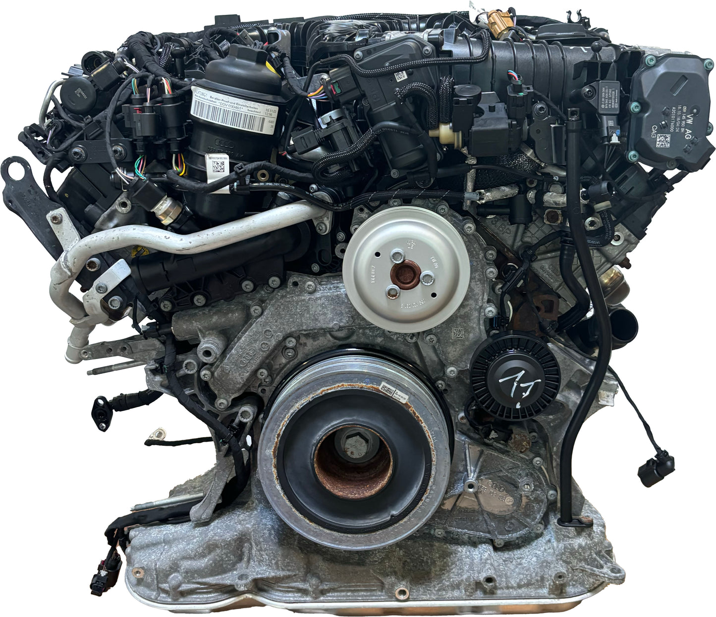 Moteur Pour Audi A8 4N2 3,0 50 TDI hybride léger DDVC DDV 059100040E d'occasion - Moteur Auto Usagé