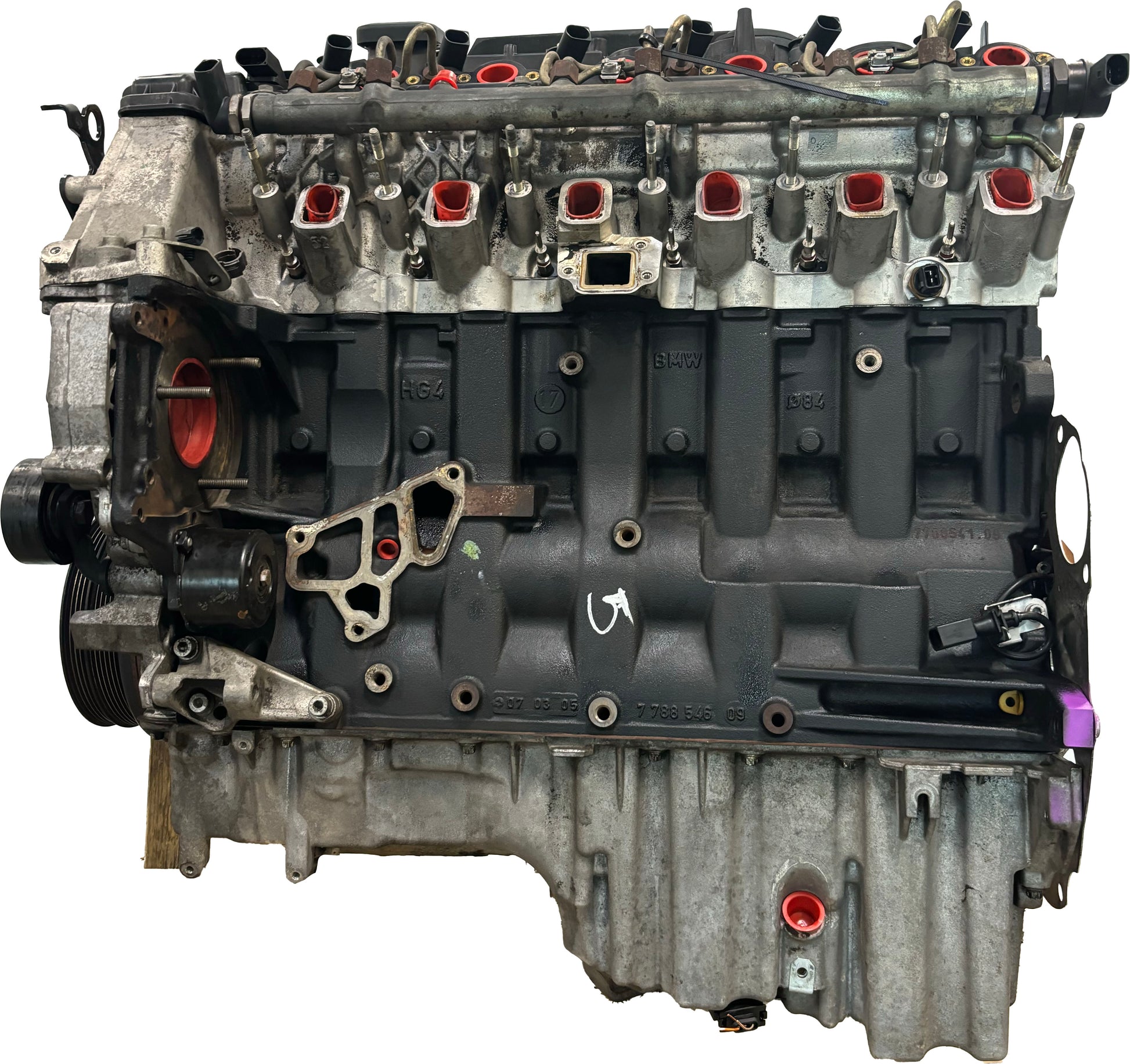 Moteur Pour BMW Série 5 E60 E61 2,5 d 525d M57D25 256D2 11007789800 d'occasion - Moteur Auto Usagé