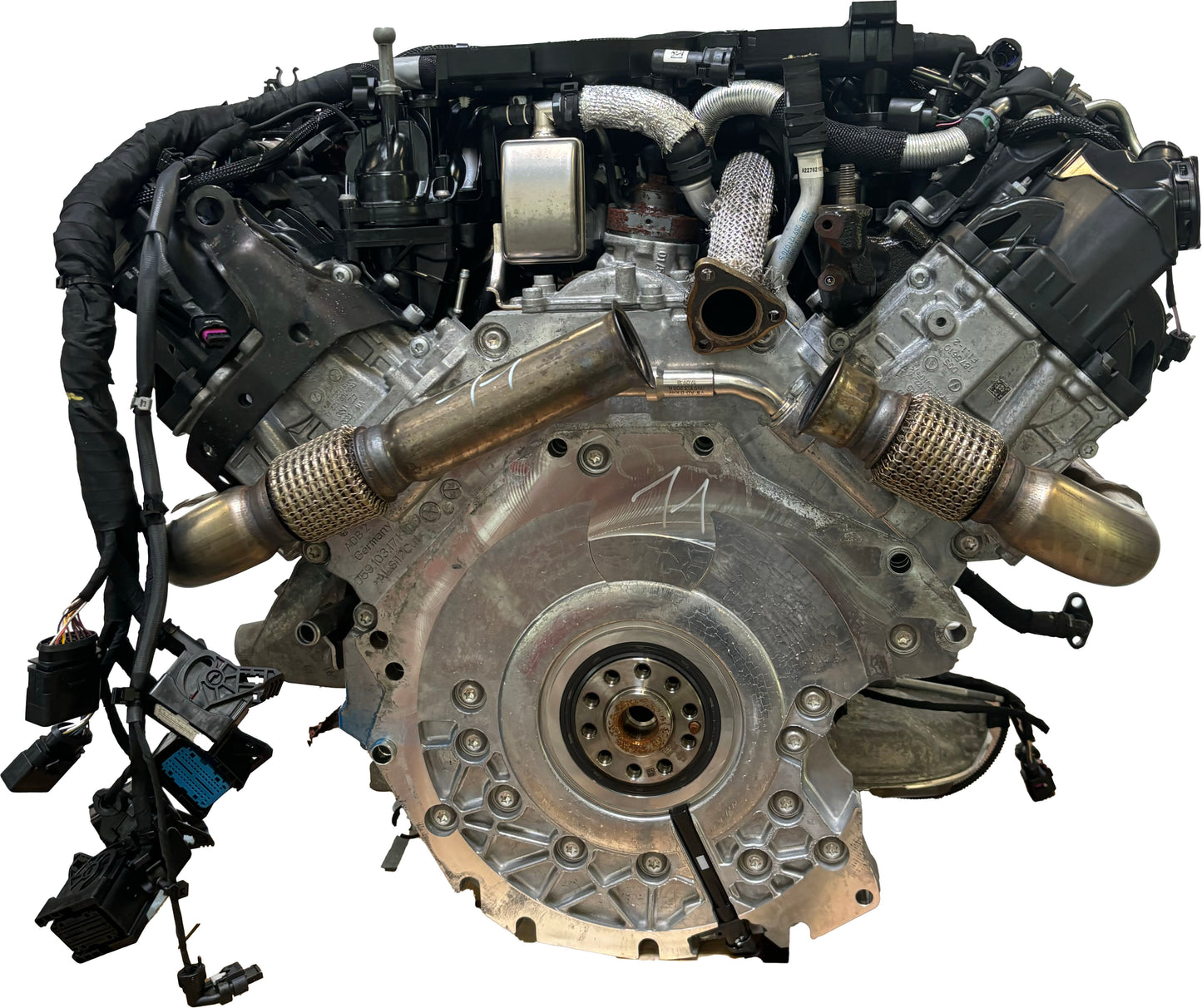 Moteur Pour Audi A8 4N2 3,0 50 TDI hybride léger DDVC DDV 059100040E d'occasion - Moteur Auto Usagé