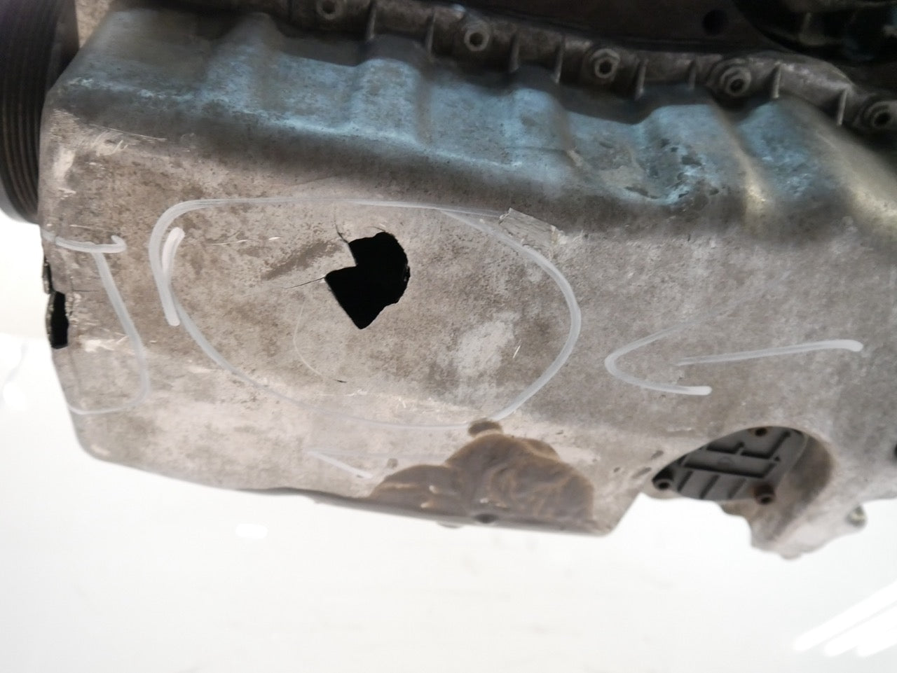 Moteur Skoda Fabia Roomster 1,9 TDI BSW 038100044 d'occasion - Moteur Auto Usagé