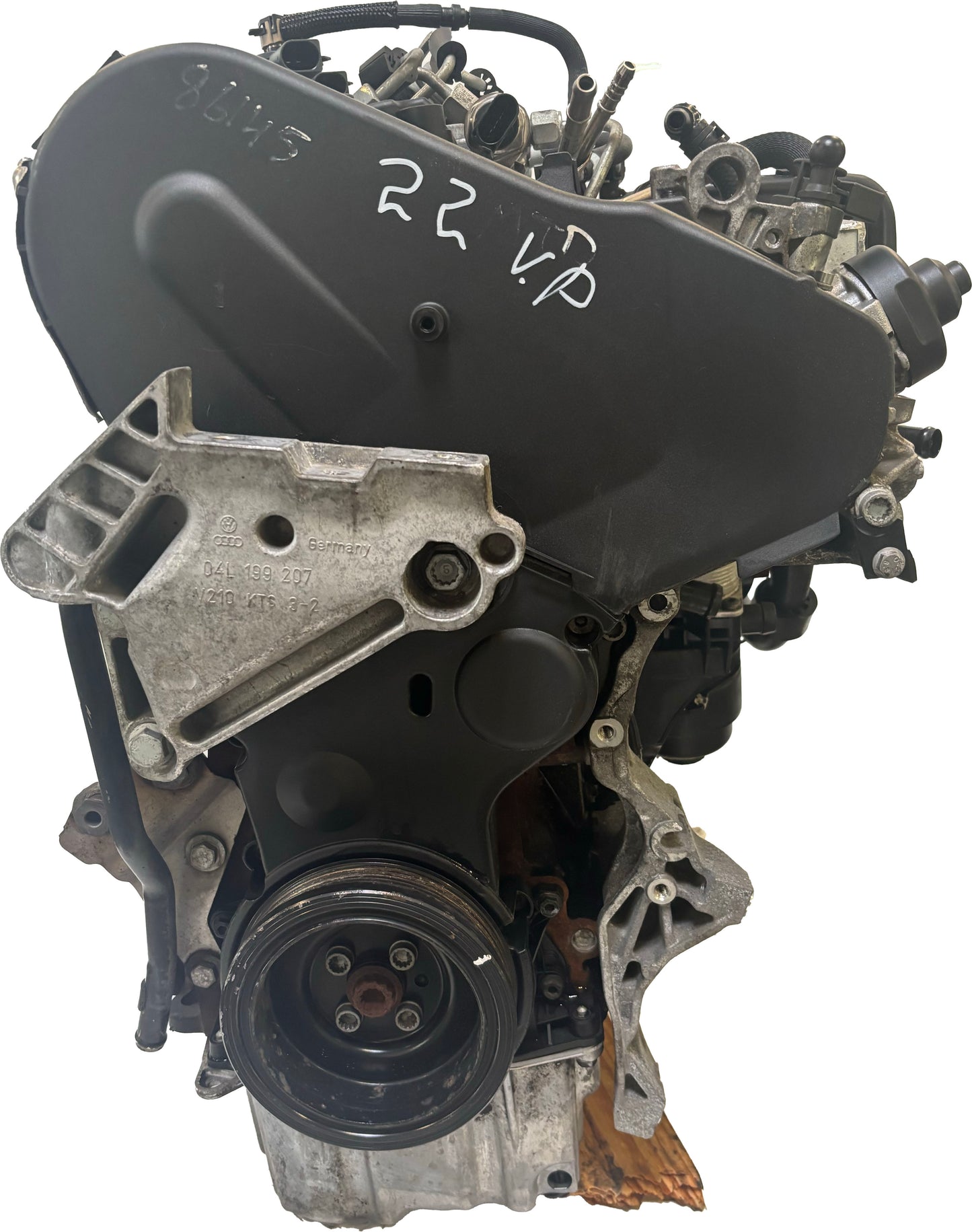 Moteur Pour Skoda Vw Superb 1,6 TDI DCXA DCX 04L100090H d'occasion - Moteur Auto Usagé