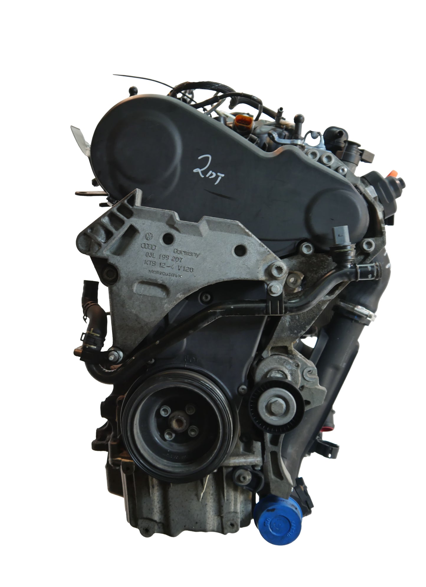 Moteur VW Caddy Touran 2,0 TDI CFJA CFJ 03L100091B 03L100091BX d'occasion - Moteur Auto Usagé