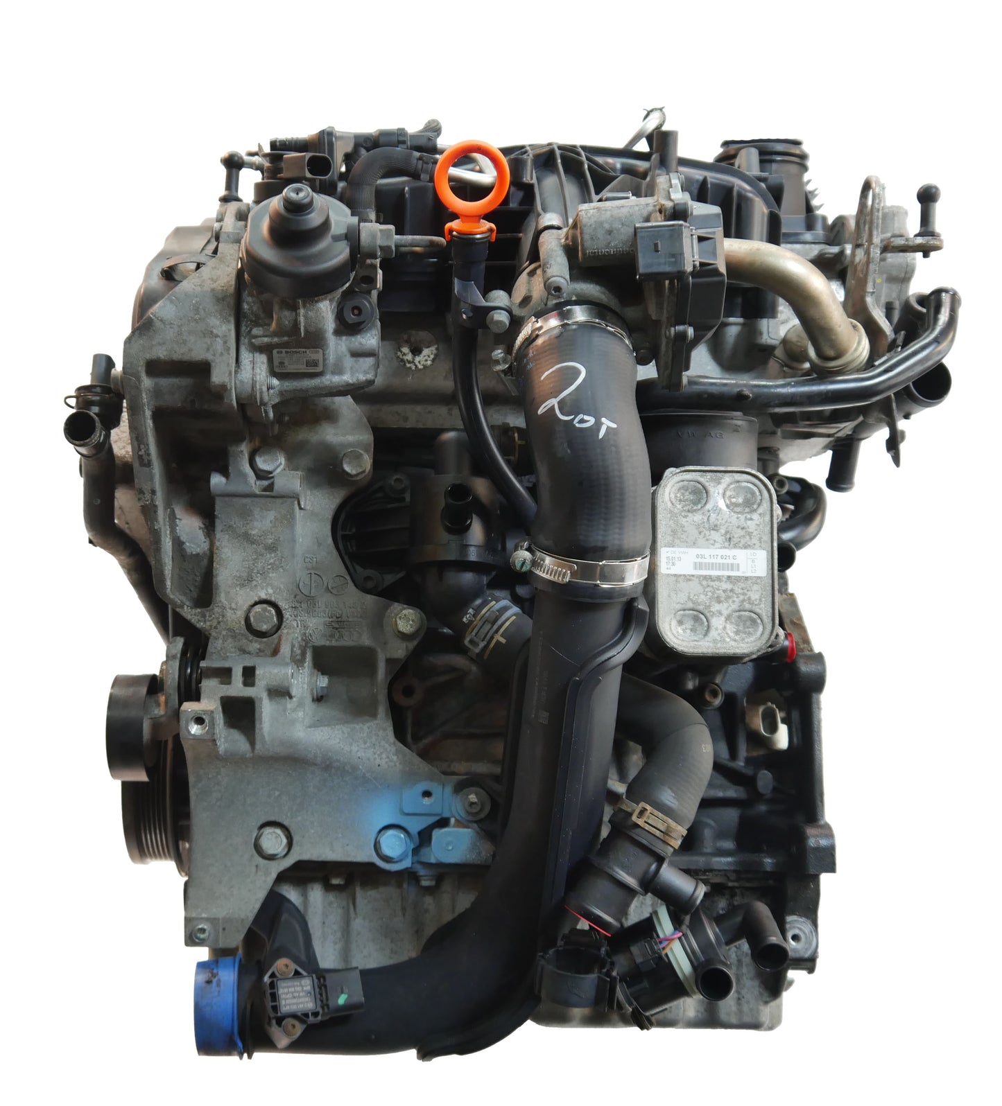 Moteur VW Caddy Touran 2,0 TDI CFJA CFJ 03L100091B 03L100091BX d'occasion - Moteur Auto Usagé