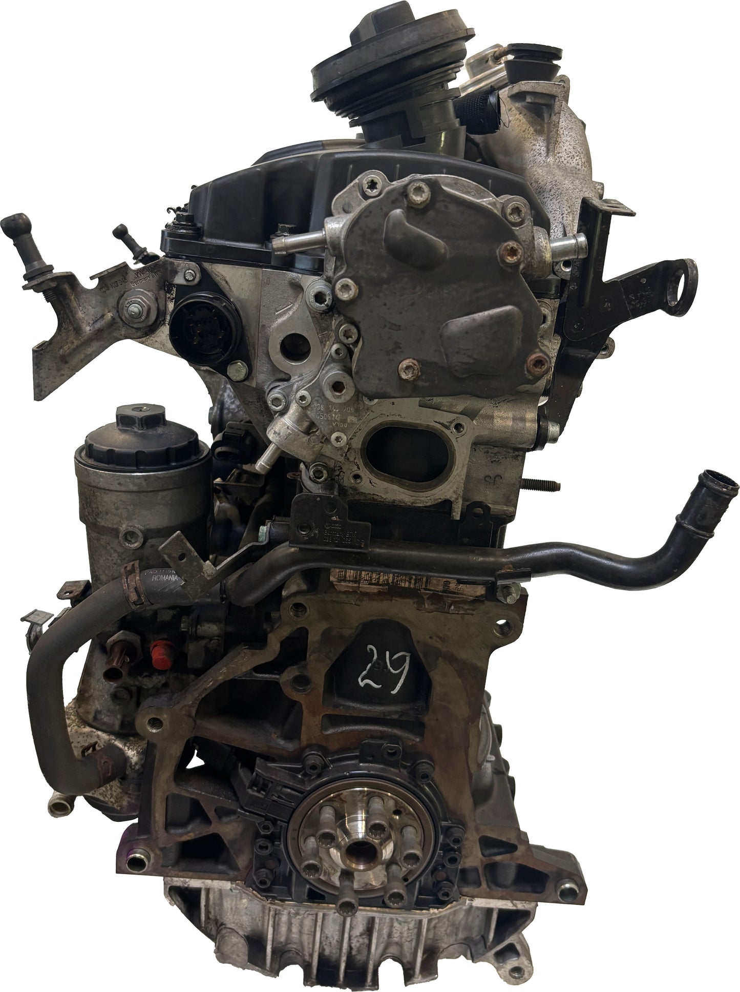 Moteur Pour VW Golf V Touran 1,9 TDI BRU 03G100098X d'occasion - Moteur Auto Usagé