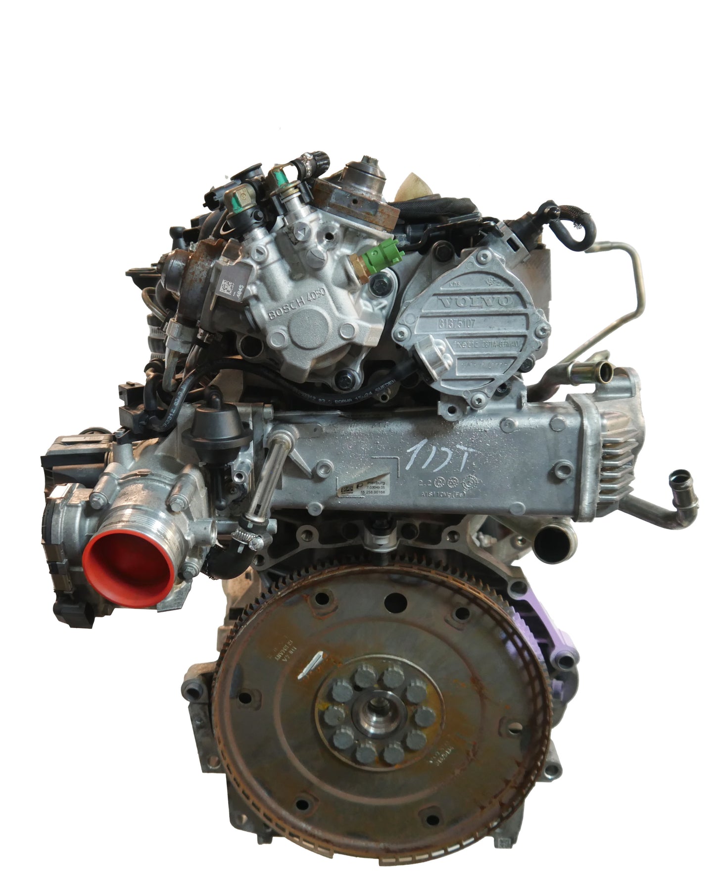 Moteur Volvo V60 Mk1 2,4 D5 Hybride AWD D5244T17 D52 D87PHEV 36010184 d'occasion - Moteur Auto Usagé