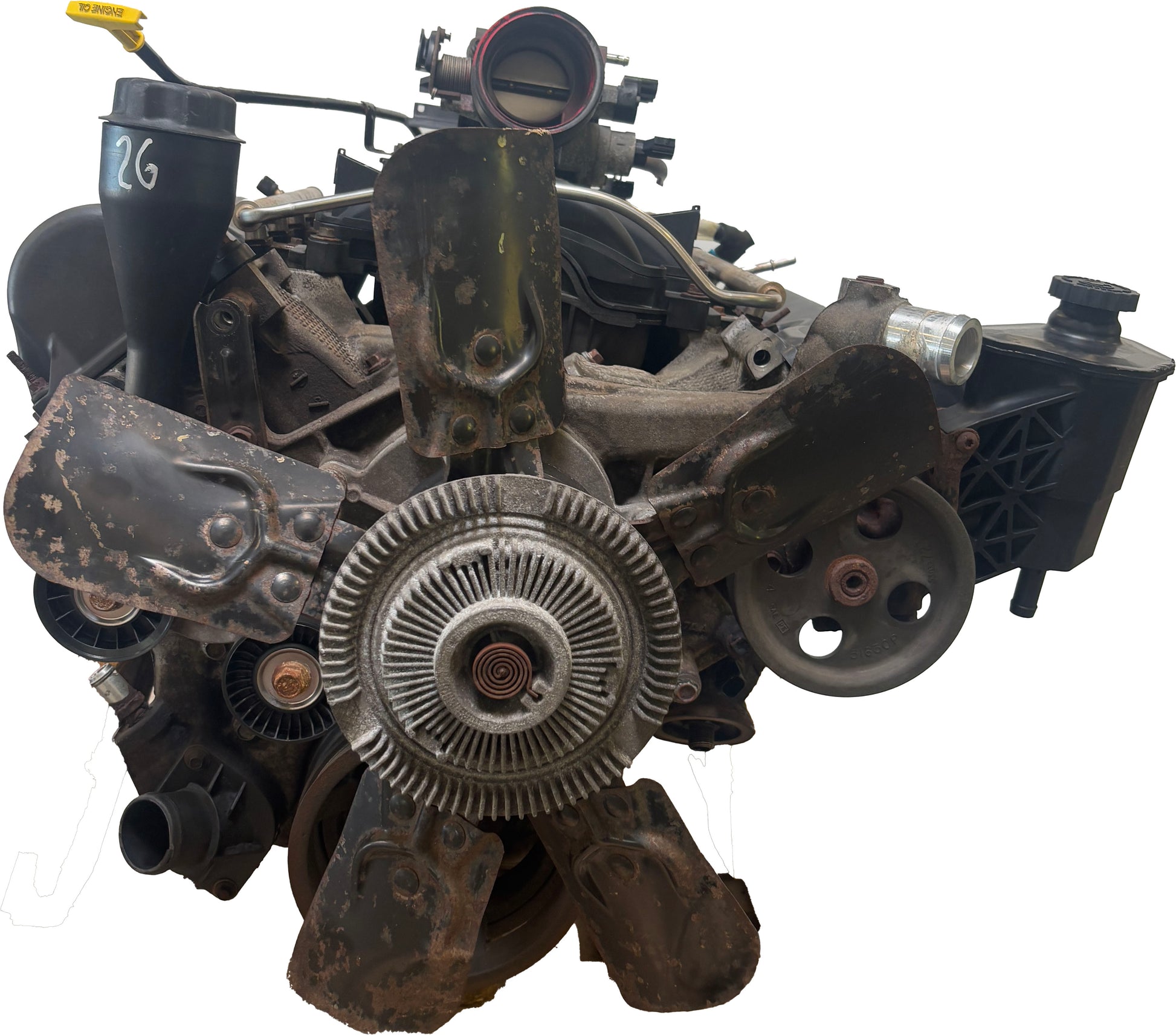 Moteur Pour Dodge Ram 1500 4,7 Essence EVC R2847056AC d'occasion - Moteur Auto Usagé