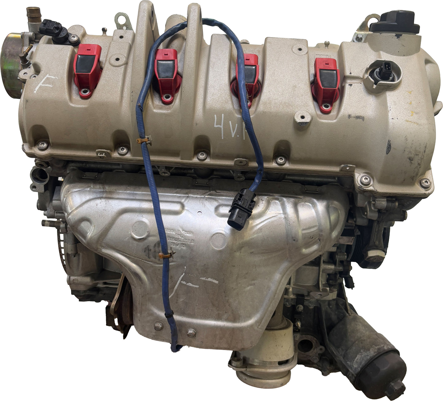 Moteur Pour Porsche Cayenne 4,8 Essence M48.02 M48 48.02 d'occasion - Moteur Auto Usagé