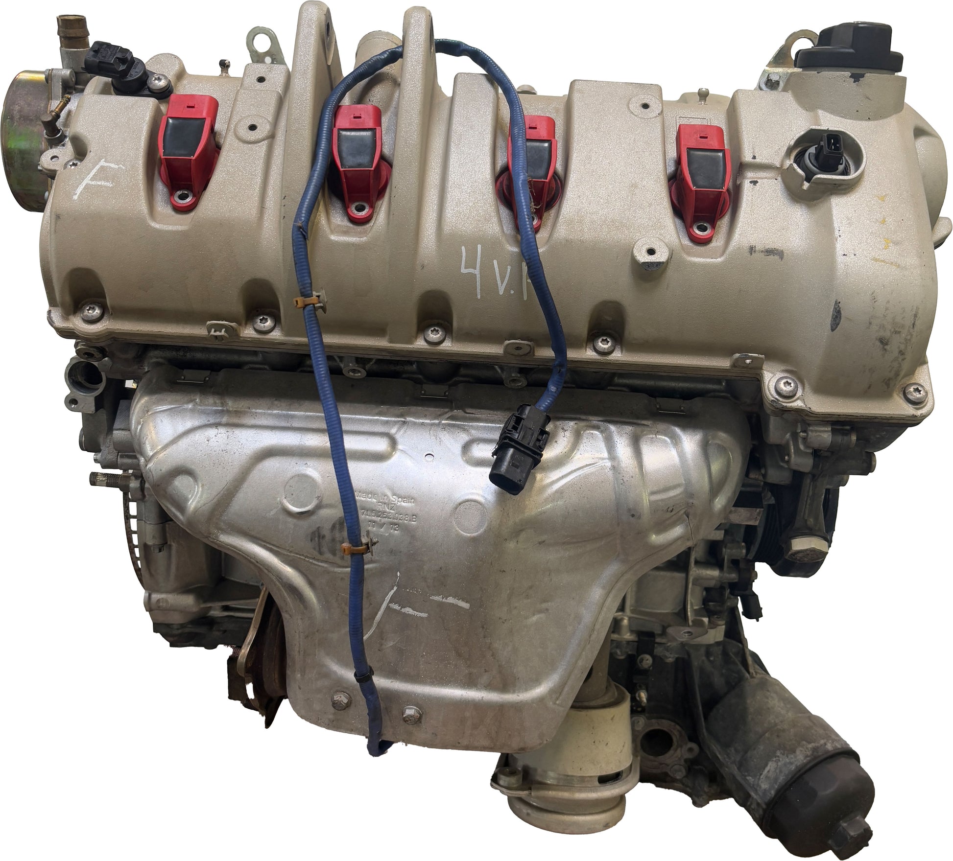 Moteur Pour Porsche Cayenne 4,8 Essence M48.02 M48 48.02 d'occasion - Moteur Auto Usagé