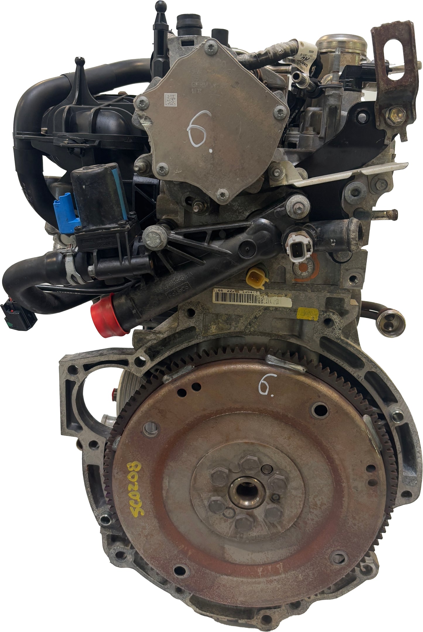 Moteur Pour Ford Escape II 1,6 Essence 16HD0Z JQDA JQDB d'occasion - Moteur Auto Usagé