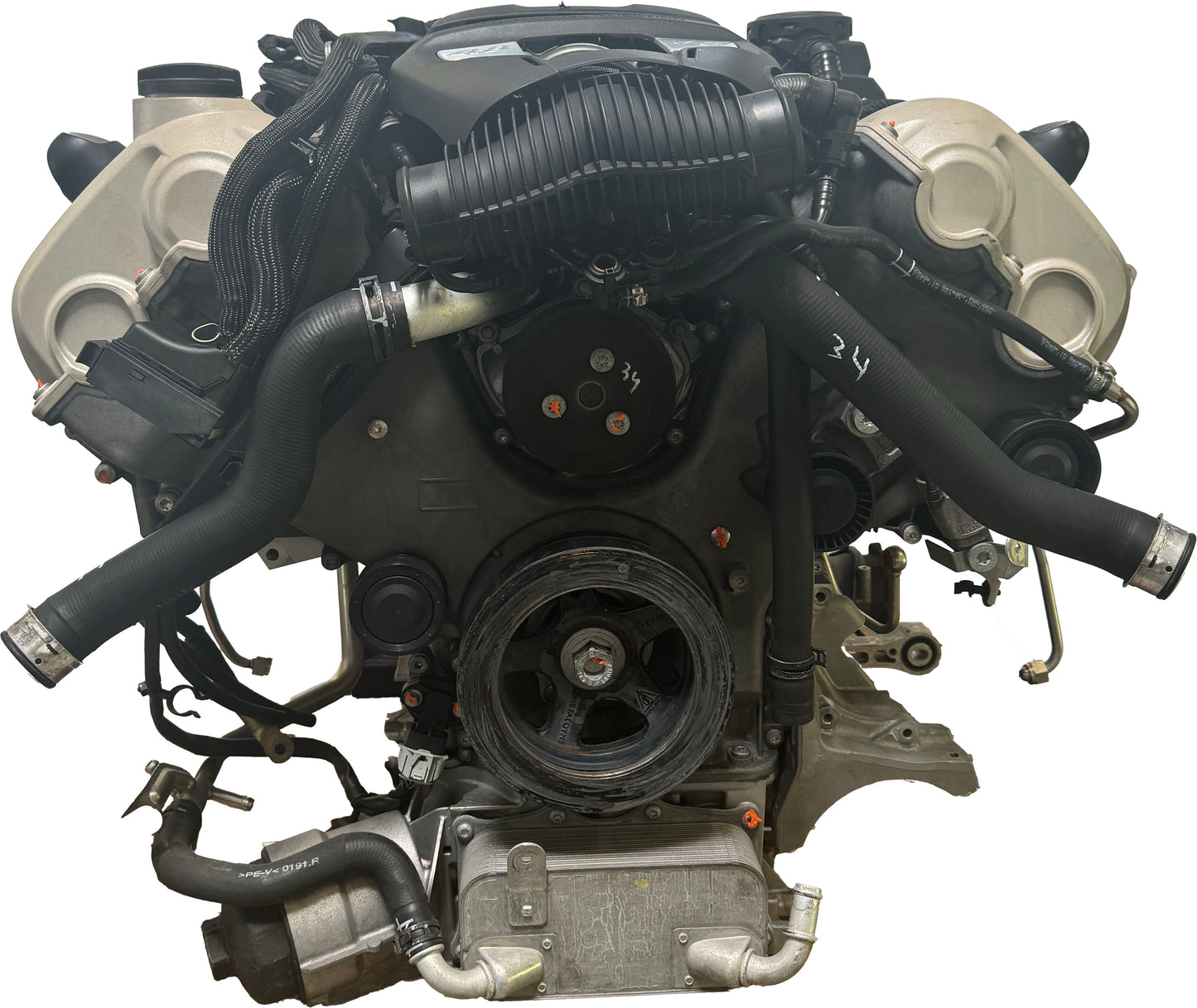 Moteur Pour Porsche Panamera 4,8 Turbo M48.70 M48 48.70 94810097001 d'occasion - Moteur Auto Usagé