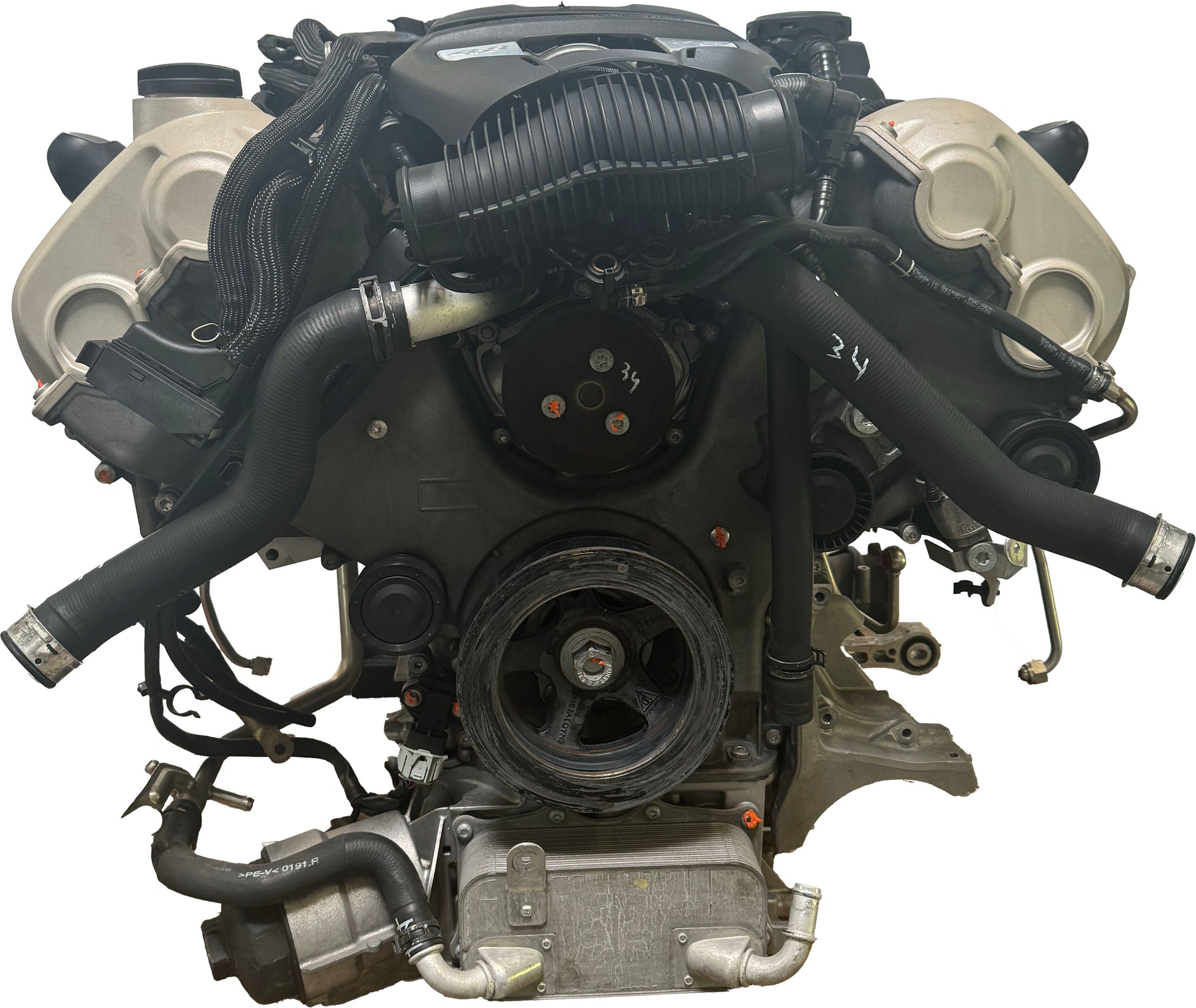 Moteur Pour Porsche Panamera 4,8 Turbo M48.70 M48 48.70 94810097001 d'occasion - Moteur Auto Usagé