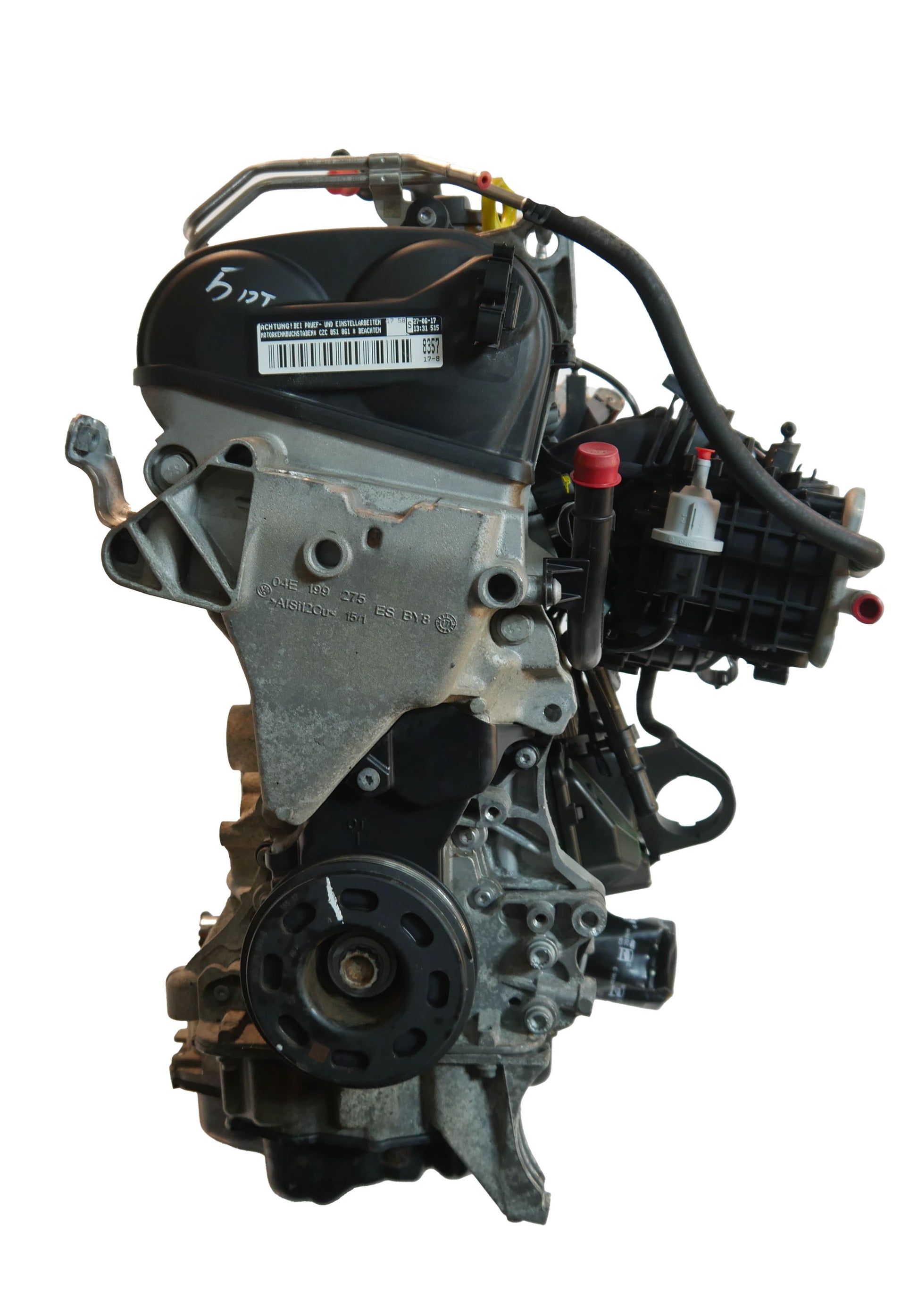 Moteur Audi Seat VW A1 Toledo Passat 1,4 TSI CZCA CZC CZCB 04E100034E d'occasion - Moteur Auto Usagé