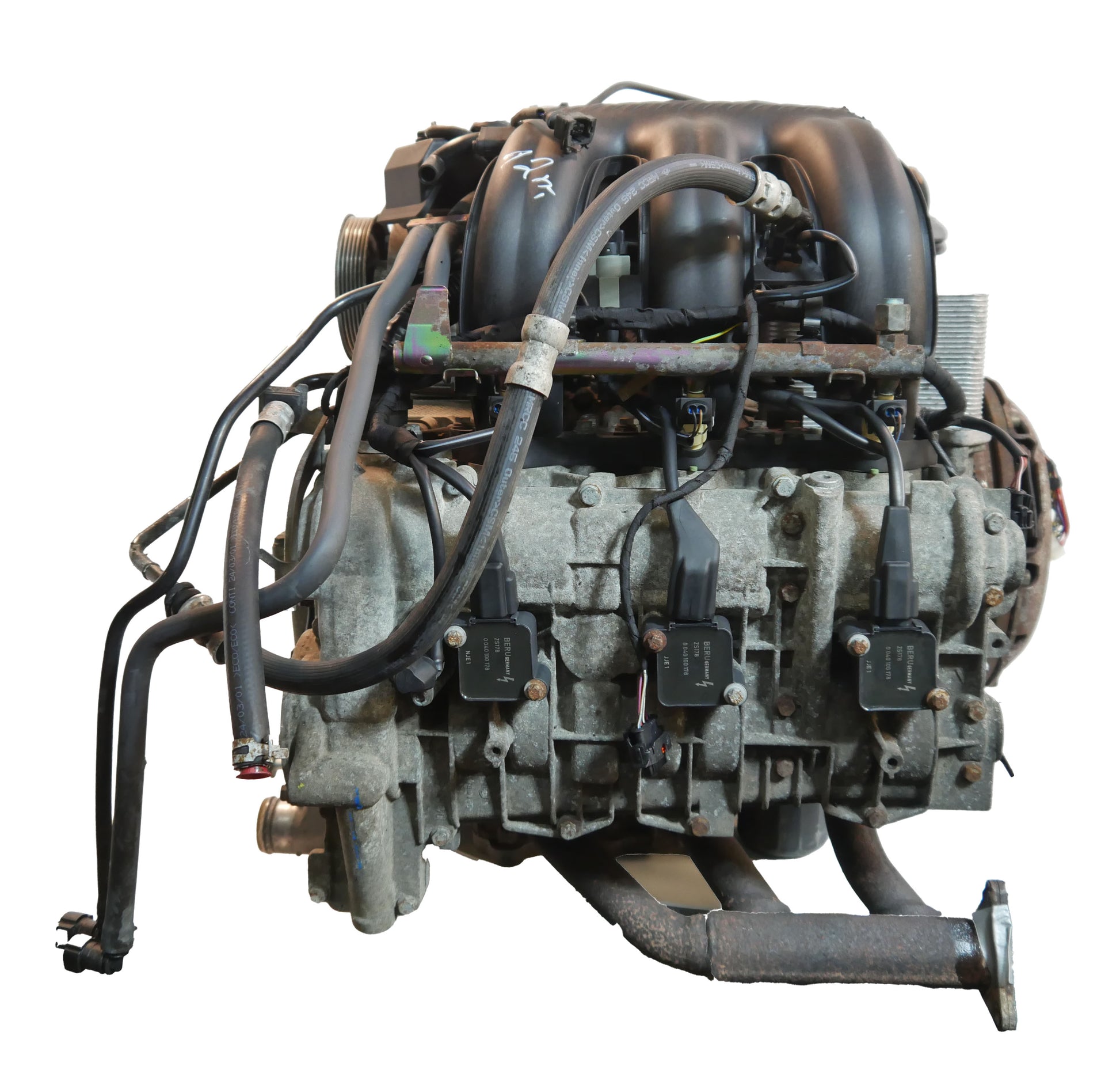 Moteur Porsche Boxster 986 3,2 S M96.24 96.24 M96 98610092404 98610092408 d'occasion - Moteur Auto Usagé