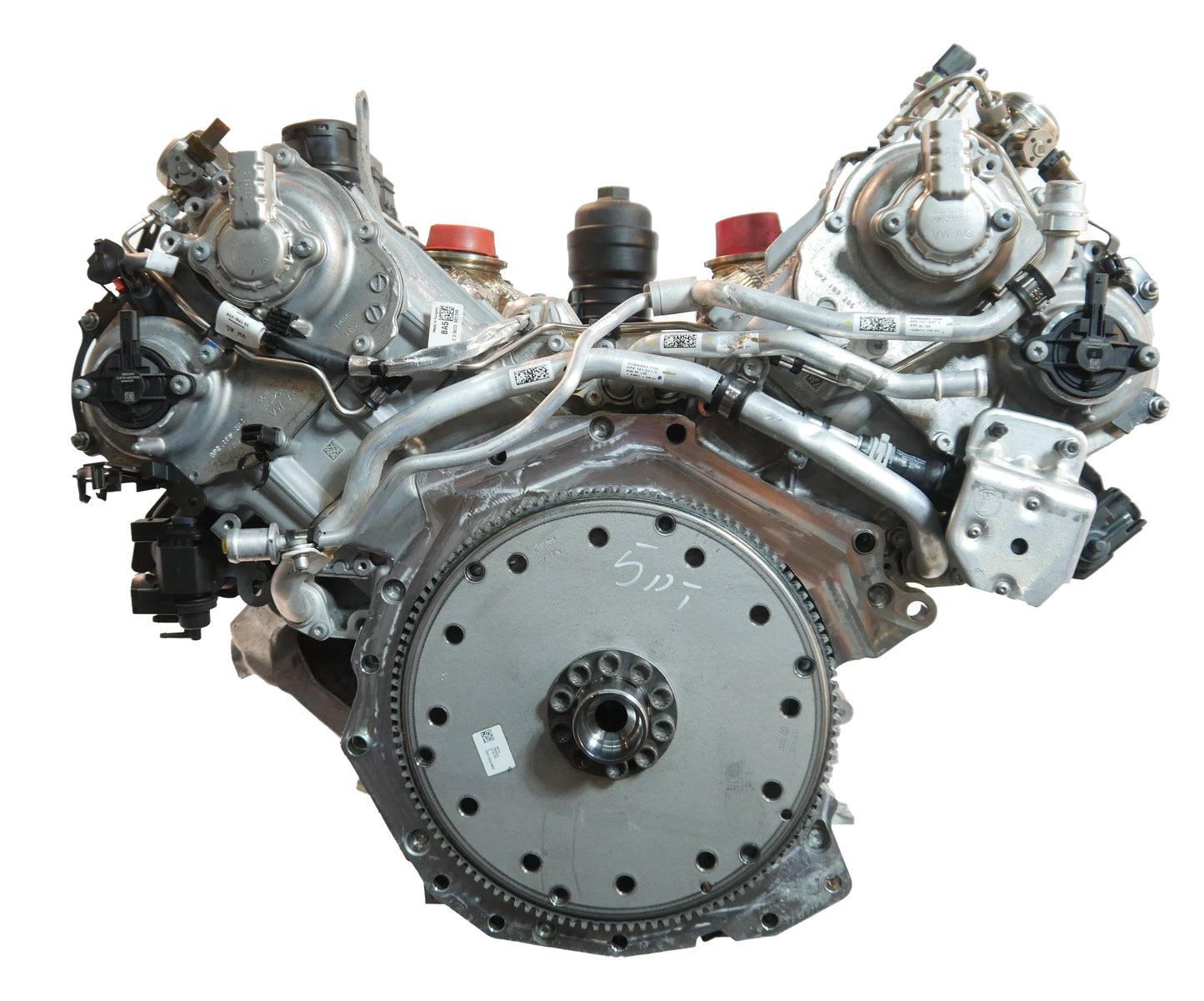 Moteur Audi Q7 SQ7 Q8 SQ8 4,0 Quattro DWRB DWR 0P2100031C d'occasion - Moteur Auto Usagé