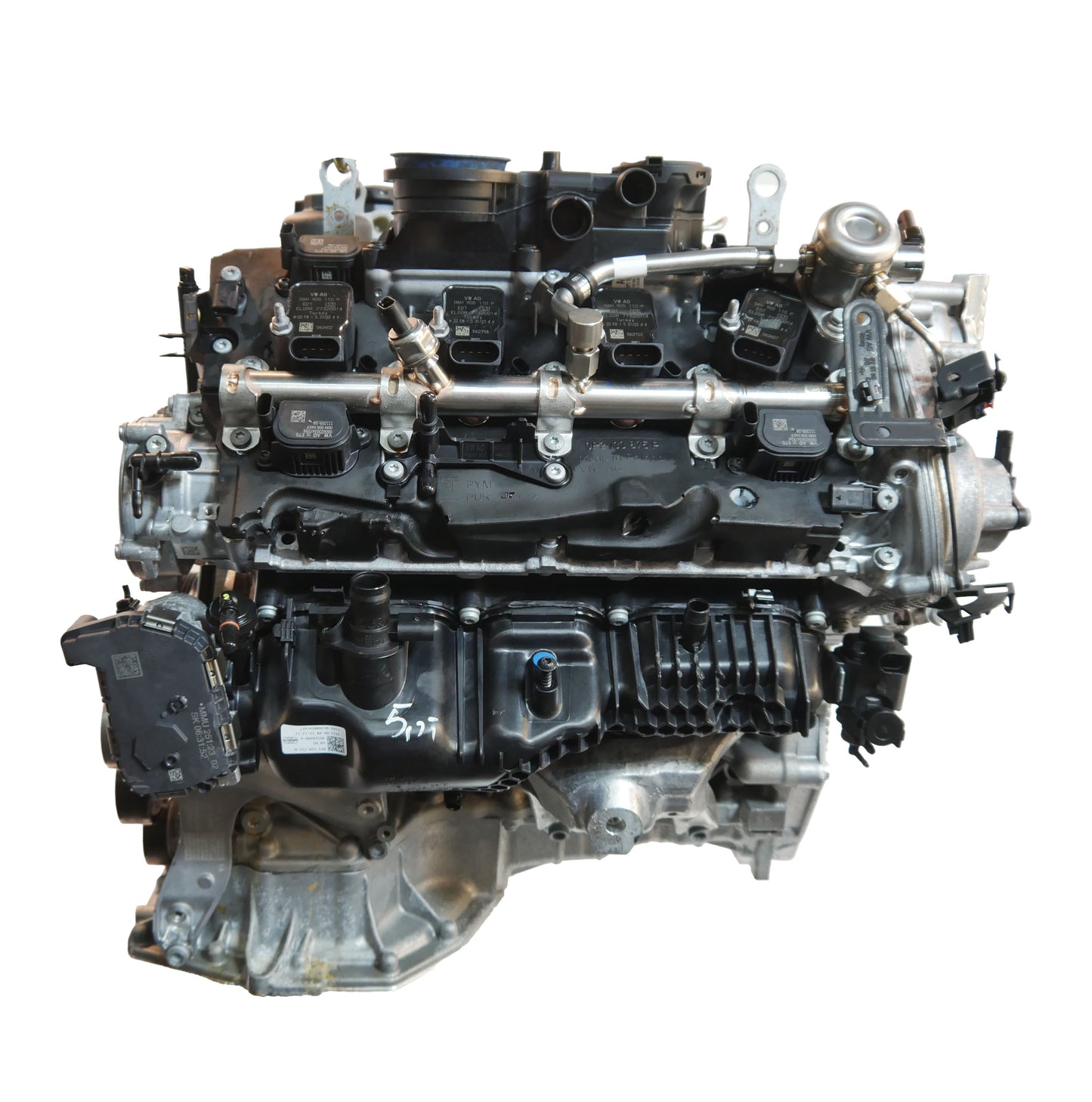 Moteur Audi Q7 SQ7 Q8 SQ8 4,0 Quattro DWRB DWR 0P2100031C d'occasion - Moteur Auto Usagé